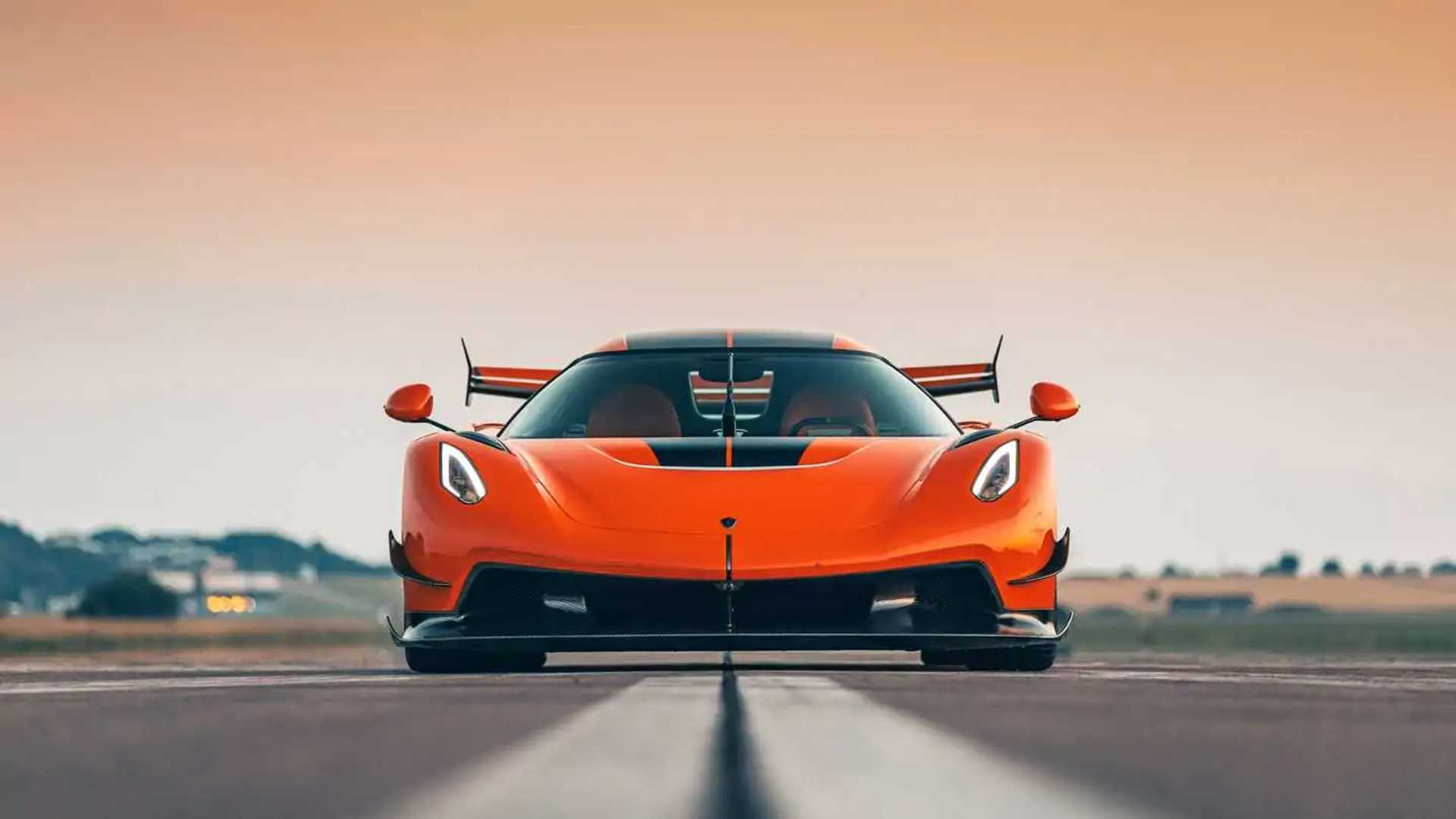 Koenigsegg Jesko Production Start Celebrated With Orange Stunner