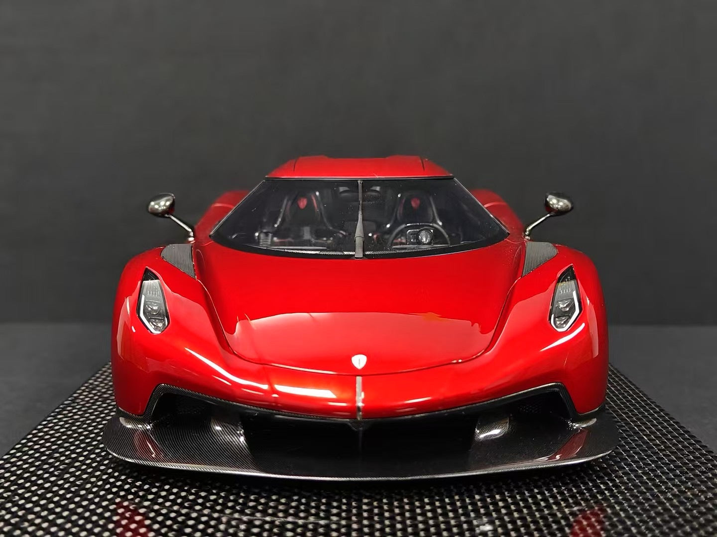 Frontiart 1 18 Koenigsegg Jesko Absolute Edition Apple Red Limited Edi