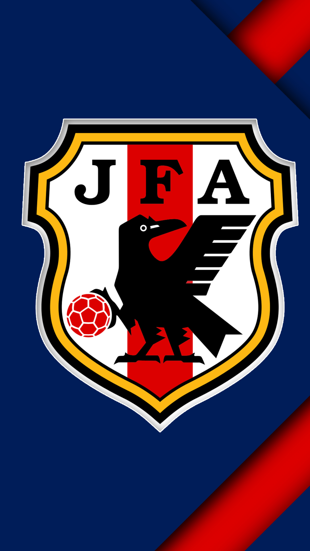 Phone wallpaper: Japan, Sports, Japan National Football Team, Emblem, Soccer, Logo 1149095