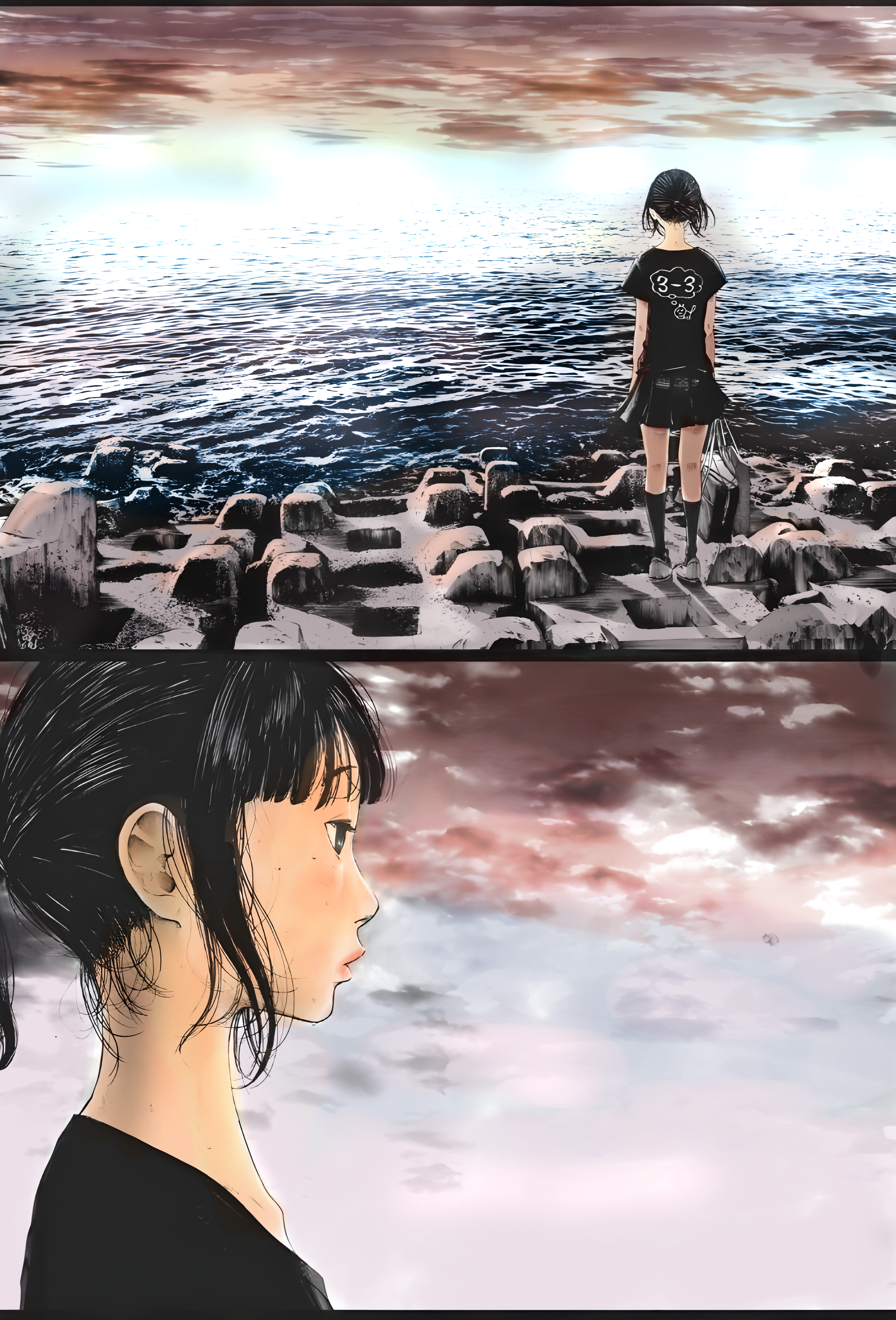 Umibe no Onnanoko pannel Coloured By Me