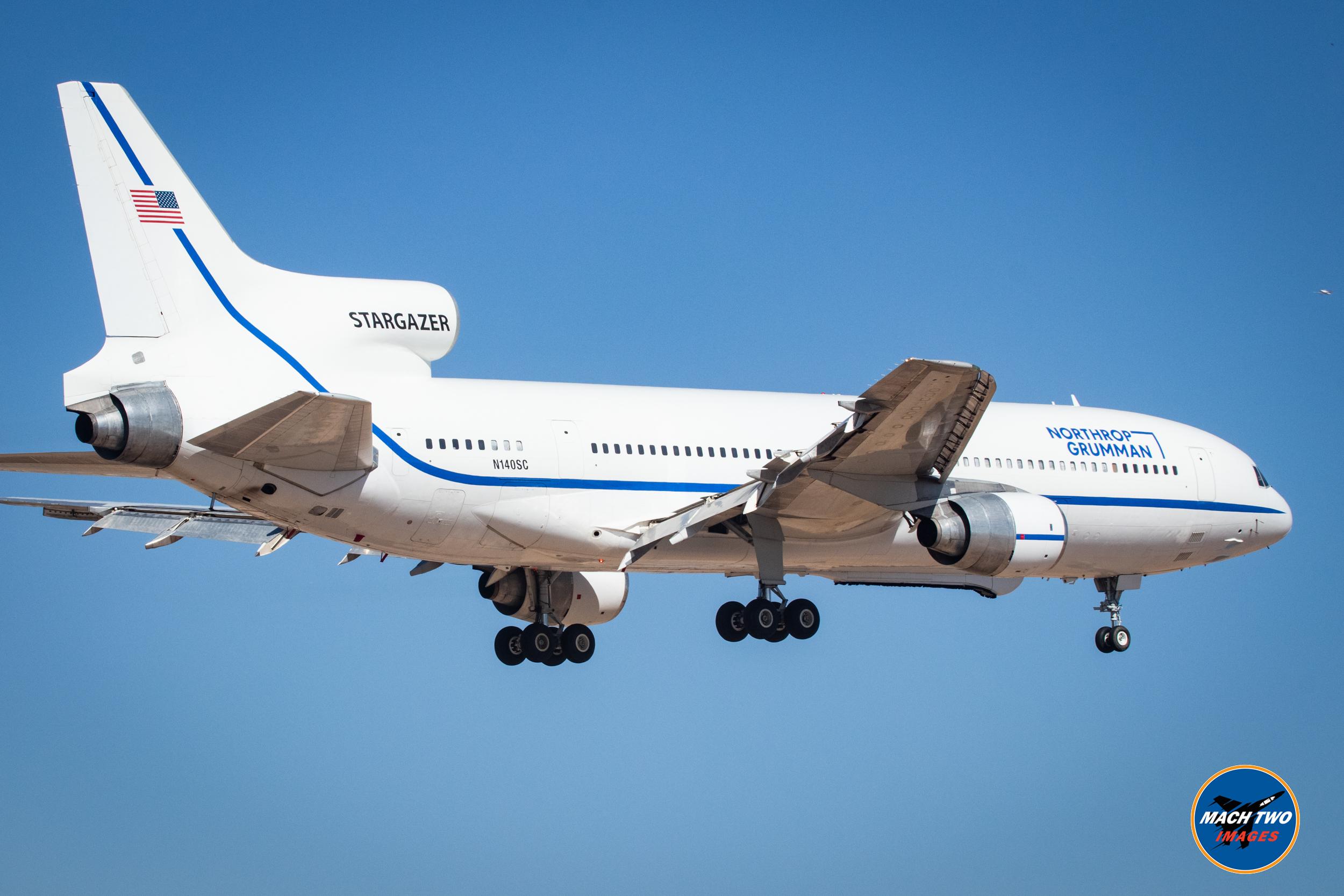 The only remaining L1011 landing at Goodyear Airport (PHX) this morning