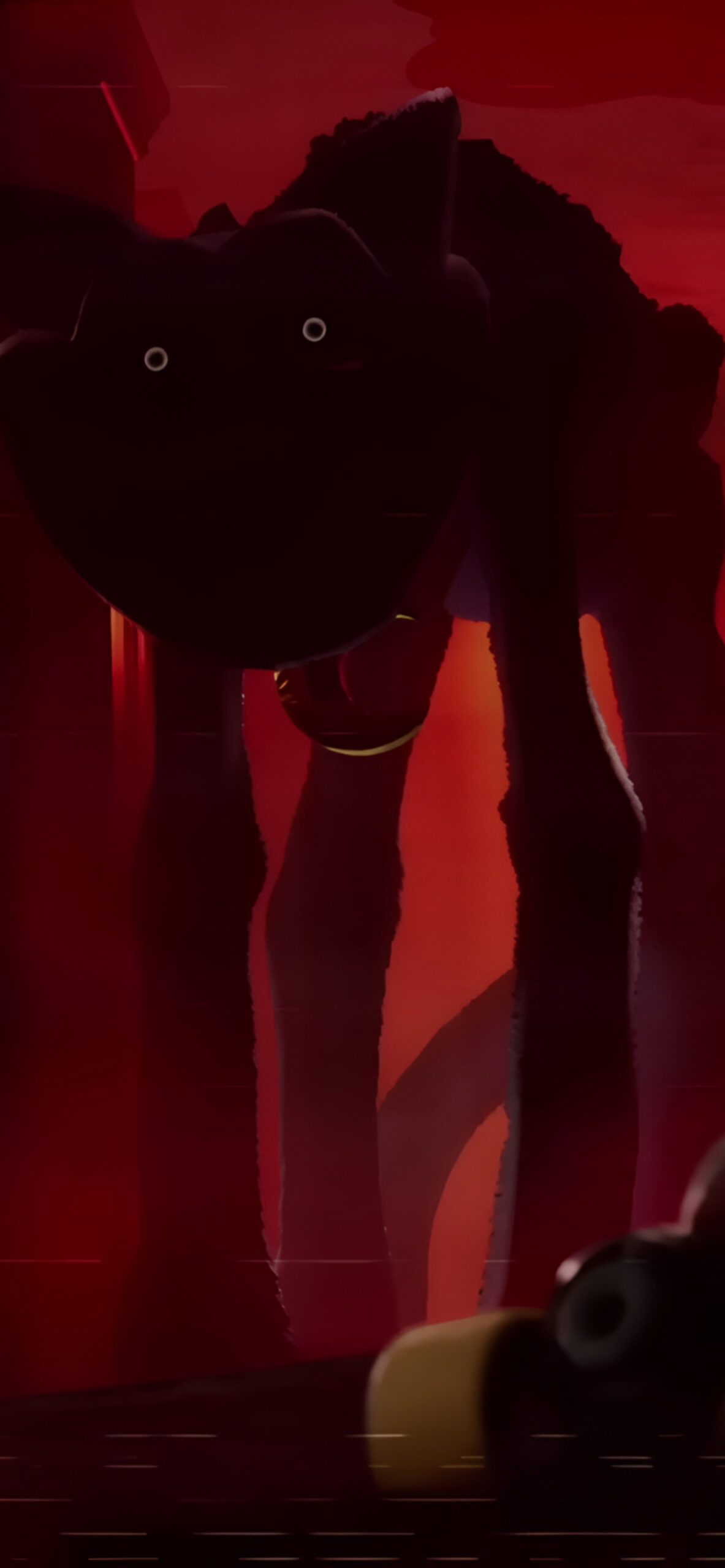 Smiling Critters Scary Monster Catnap Wallpaper