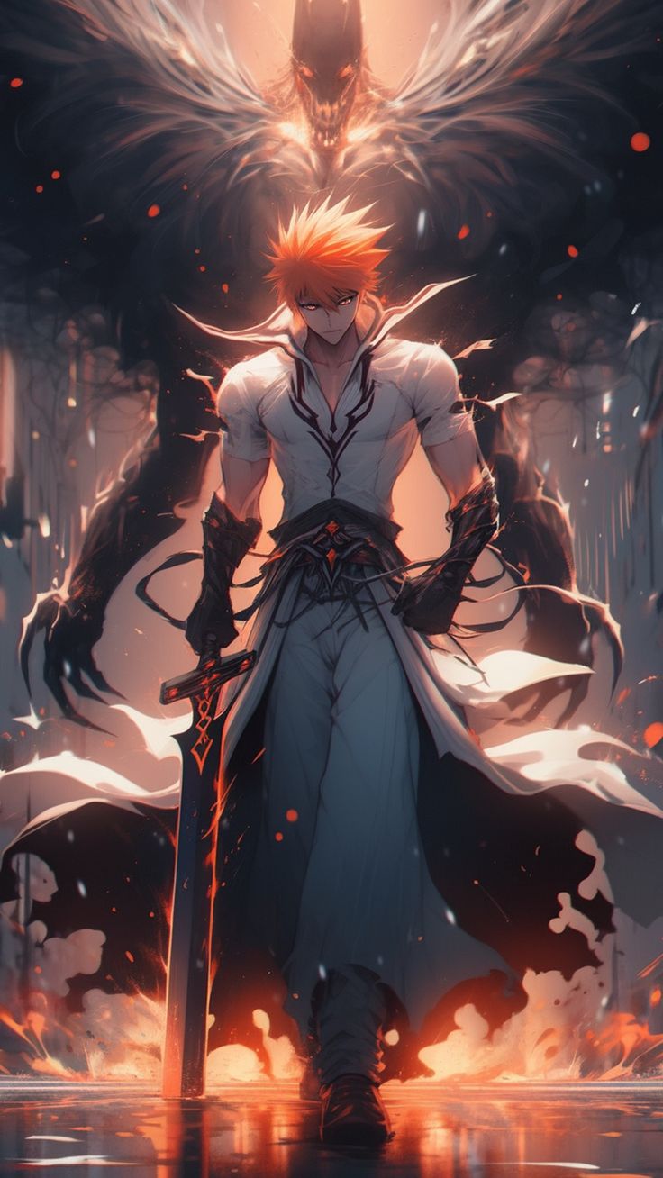Immerse Yourself in the World of Bleach Anime with Stunning 4K Wallpaper!
