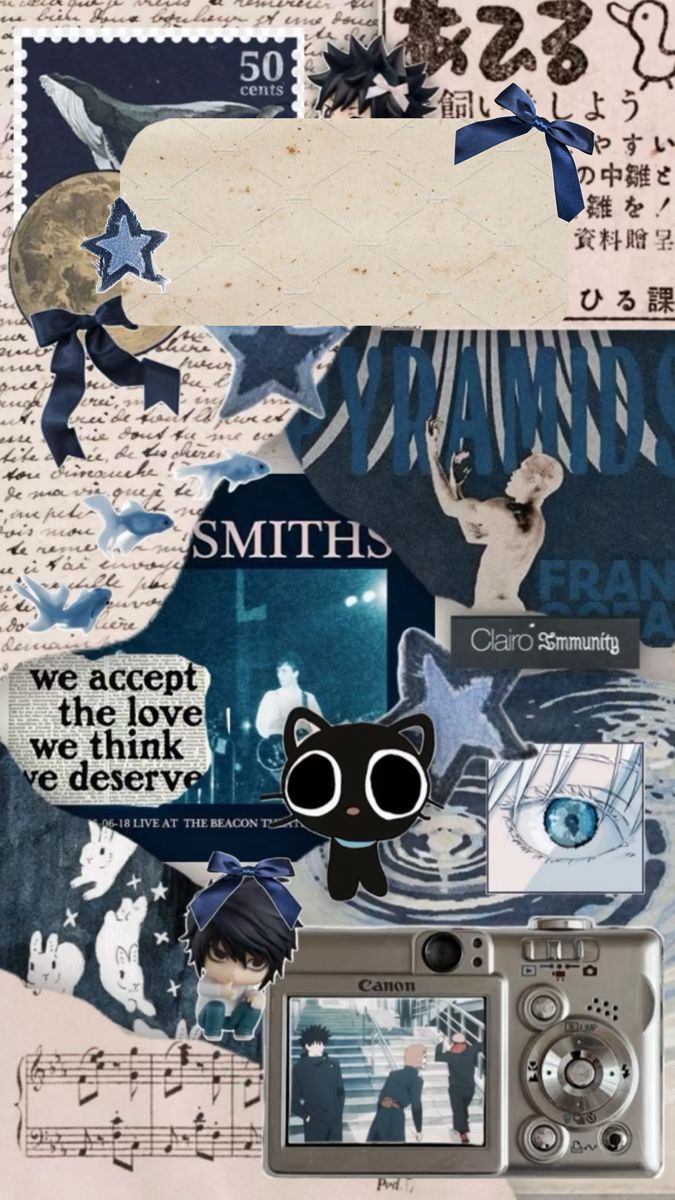 Navy Wallpaper With Space For The Time Date. Lockscreen Themes, Cute Patterns Wallpaper, Blue Wallpaper