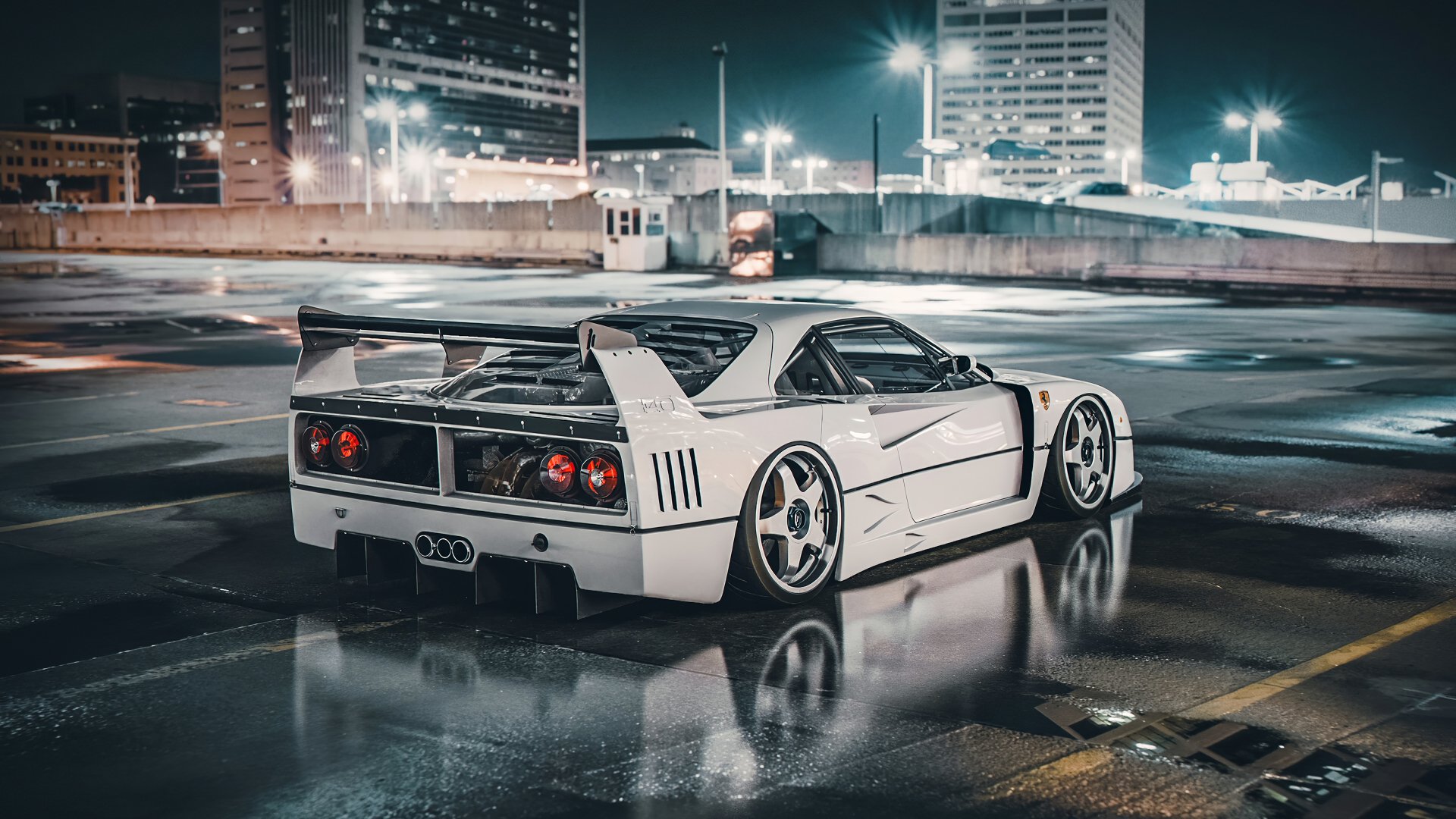 Ferrari F40 LM in 4K Ultra HD