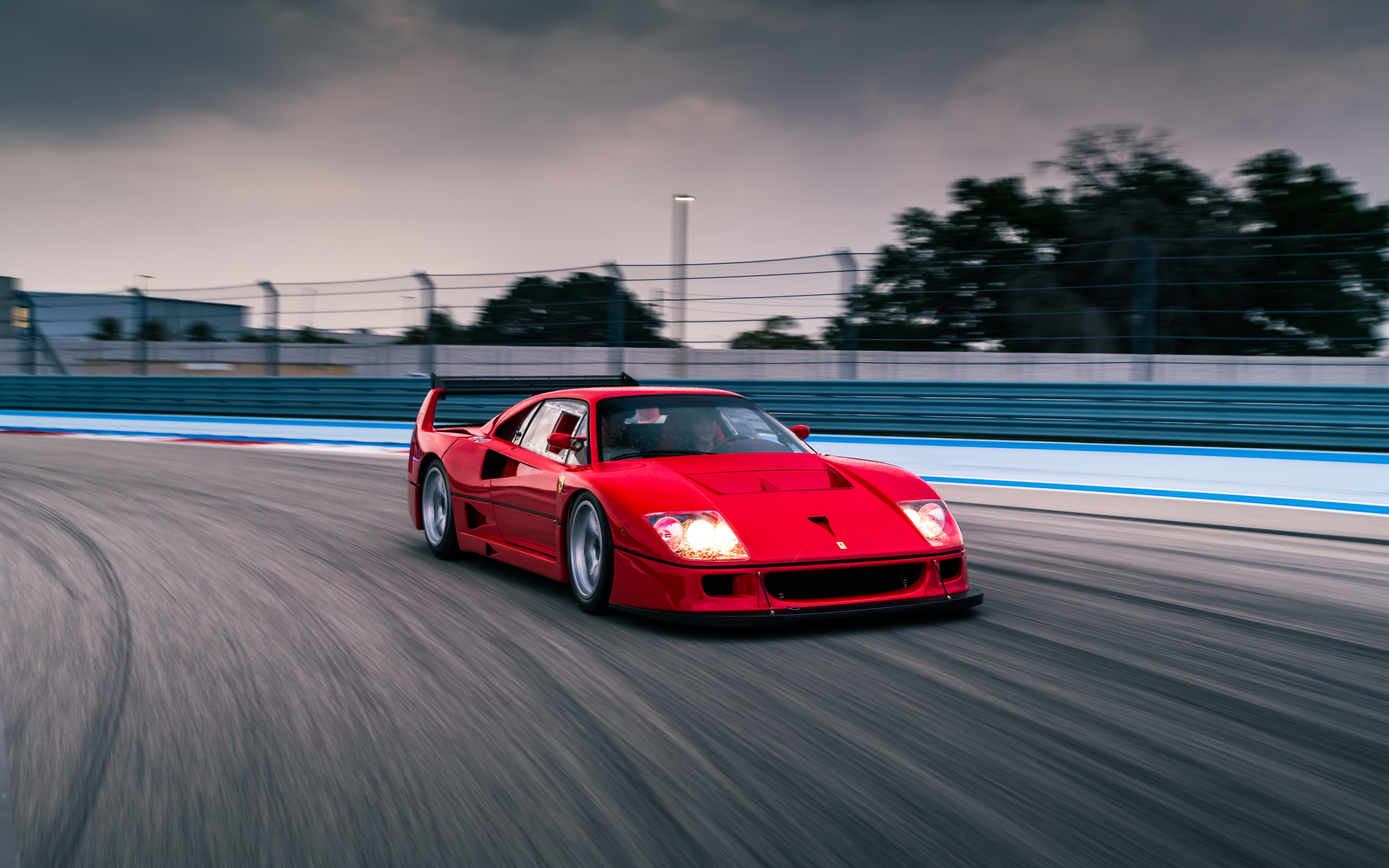 Wallpaper car, Ferrari, F40, speed, Ferrari F40 LM by Michelotto for mobile and desktop, section ferrari, resolution 7432x4645