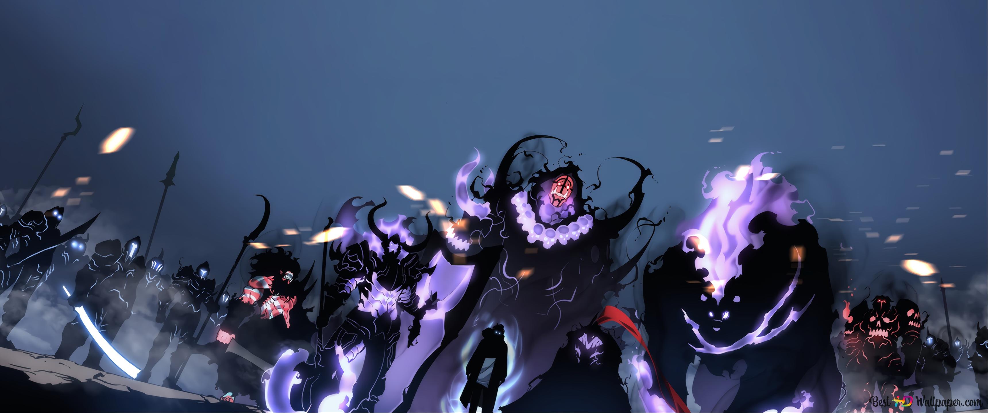 Solo Leveling Manhwa 4K wallpaper download