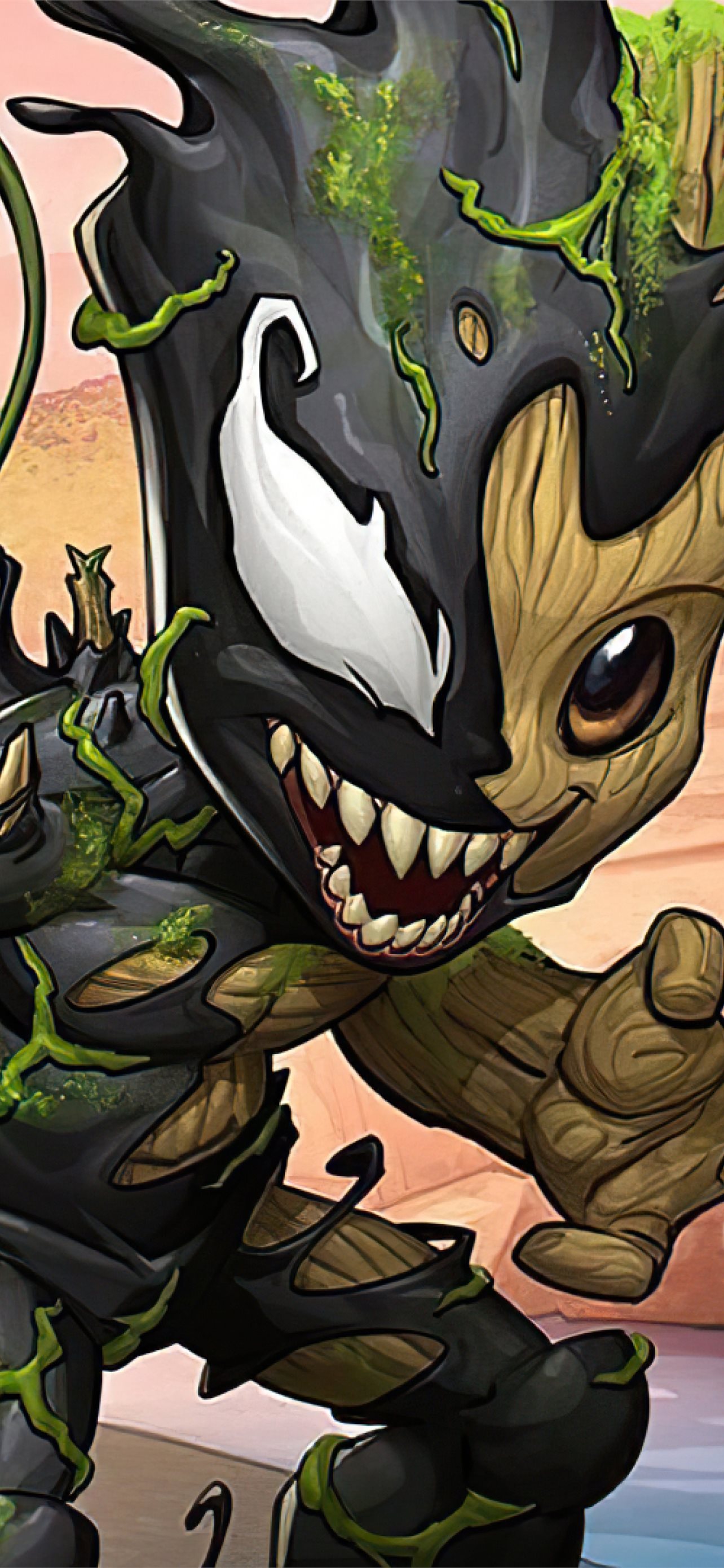 Best Groot fortnite iPhone HD Wallpaper