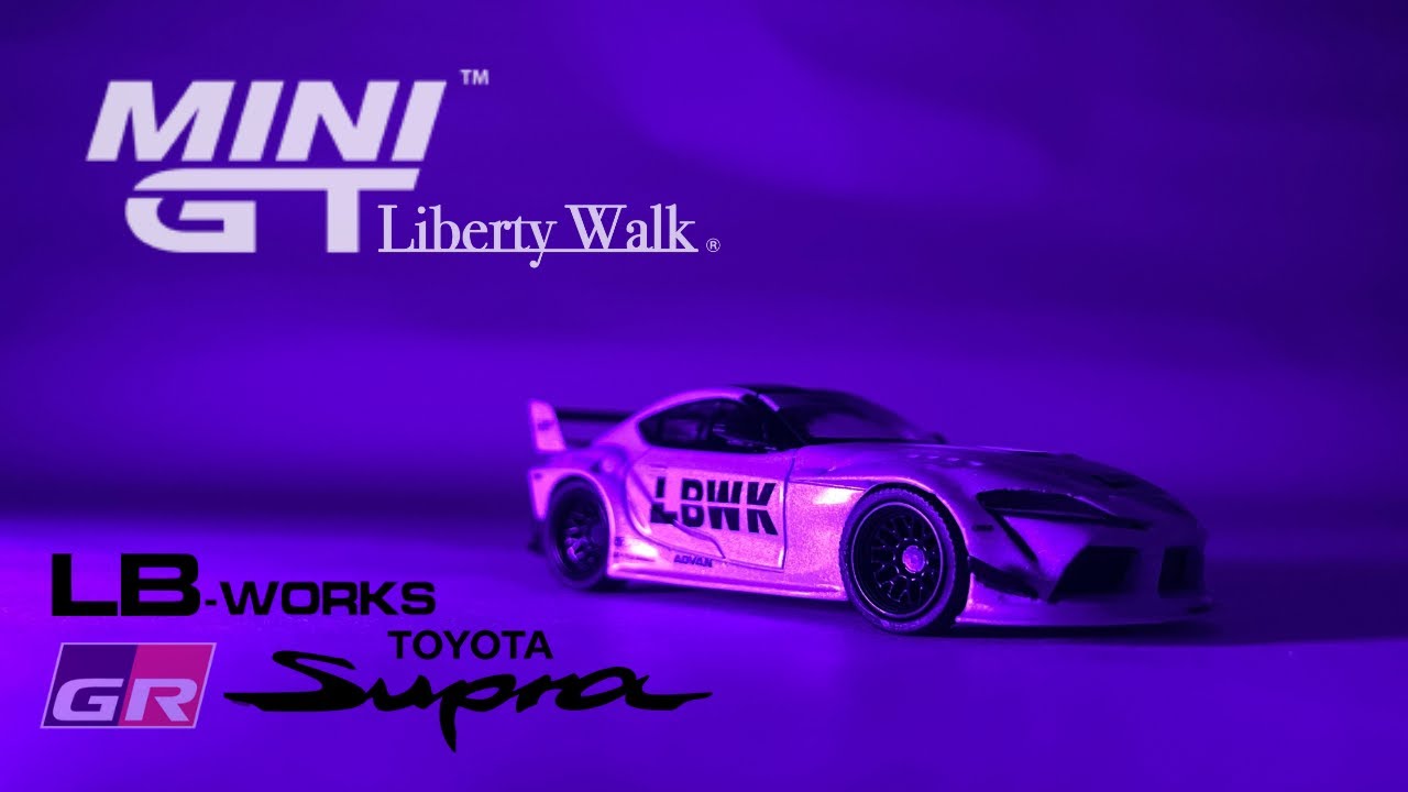 MINI GT 235 LBWK White Supra MK5 (LB WORK) Unboxing ! The BEST LBWK TOYOTA SUPRA SO FAR !