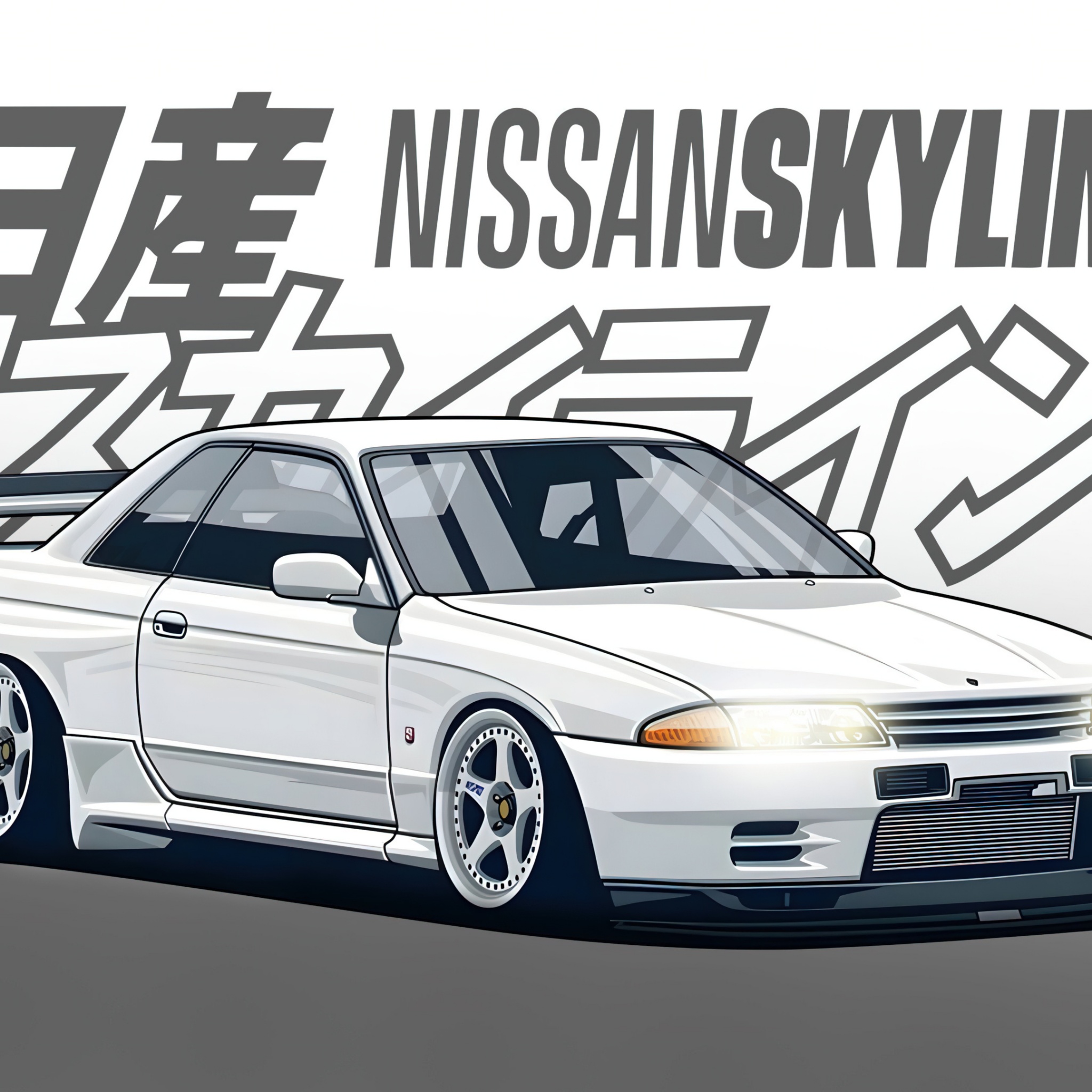 Nissan Skyline GT R R32 Wallpaper 4K, JDM Cars, Japanese