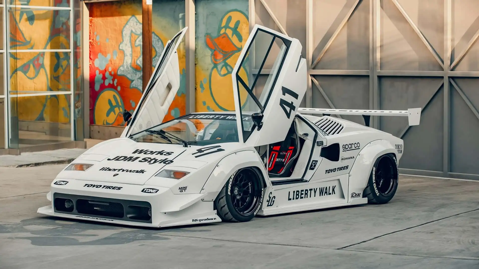 Liberty Walk's Lamborghini Countach Will Make Supercar Purists Angry