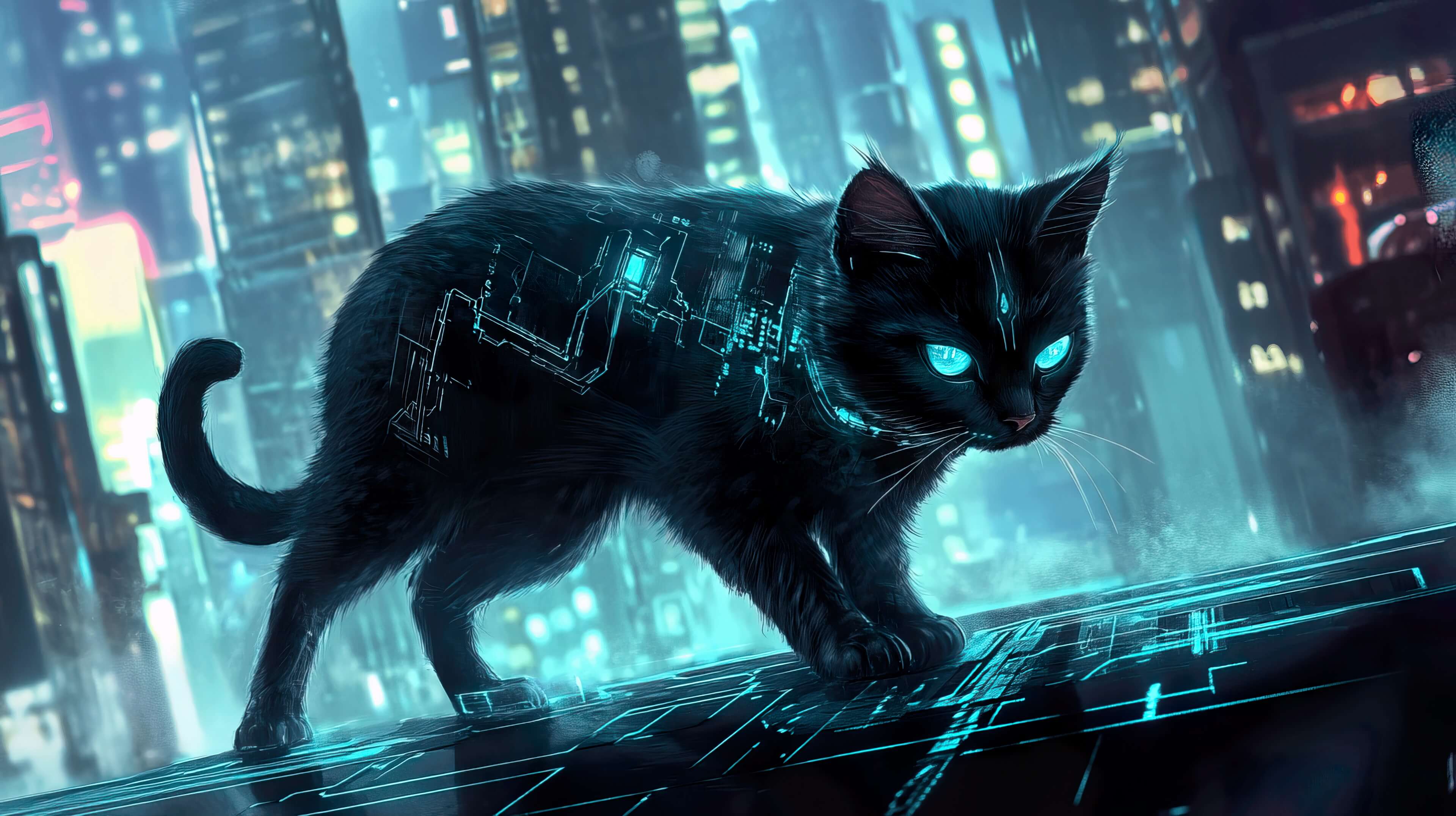 Cool Cat Wallpaper, Free, 4k