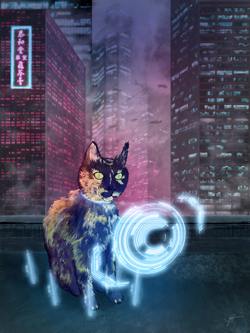 Eric Tofsted Design Pet Portrait