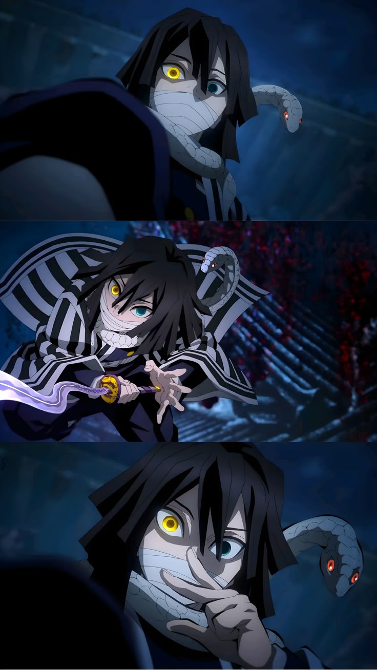 Demon Slayer. Obanai Iguru wallpaper HD