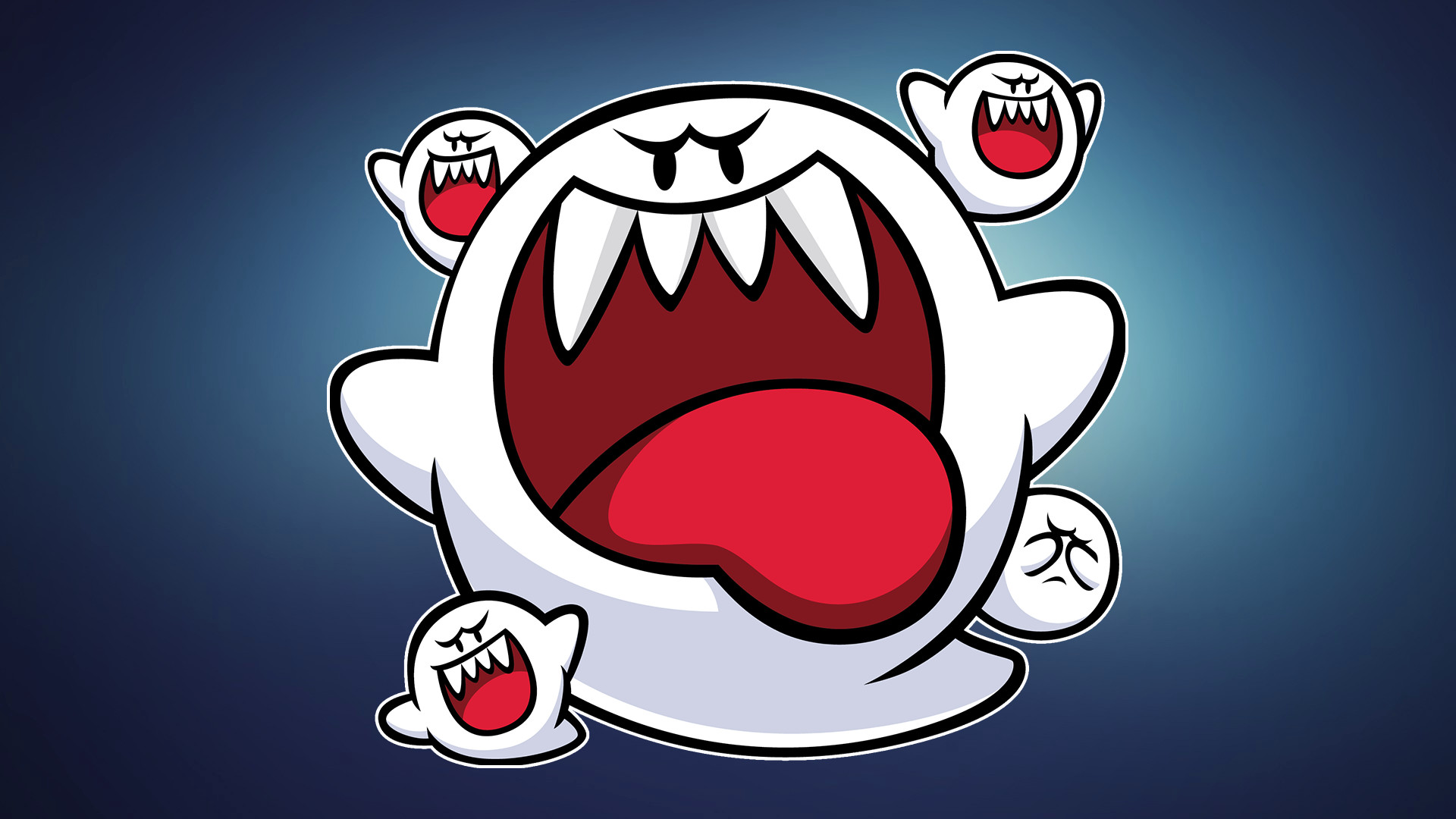 Mario Boo Wallpaper