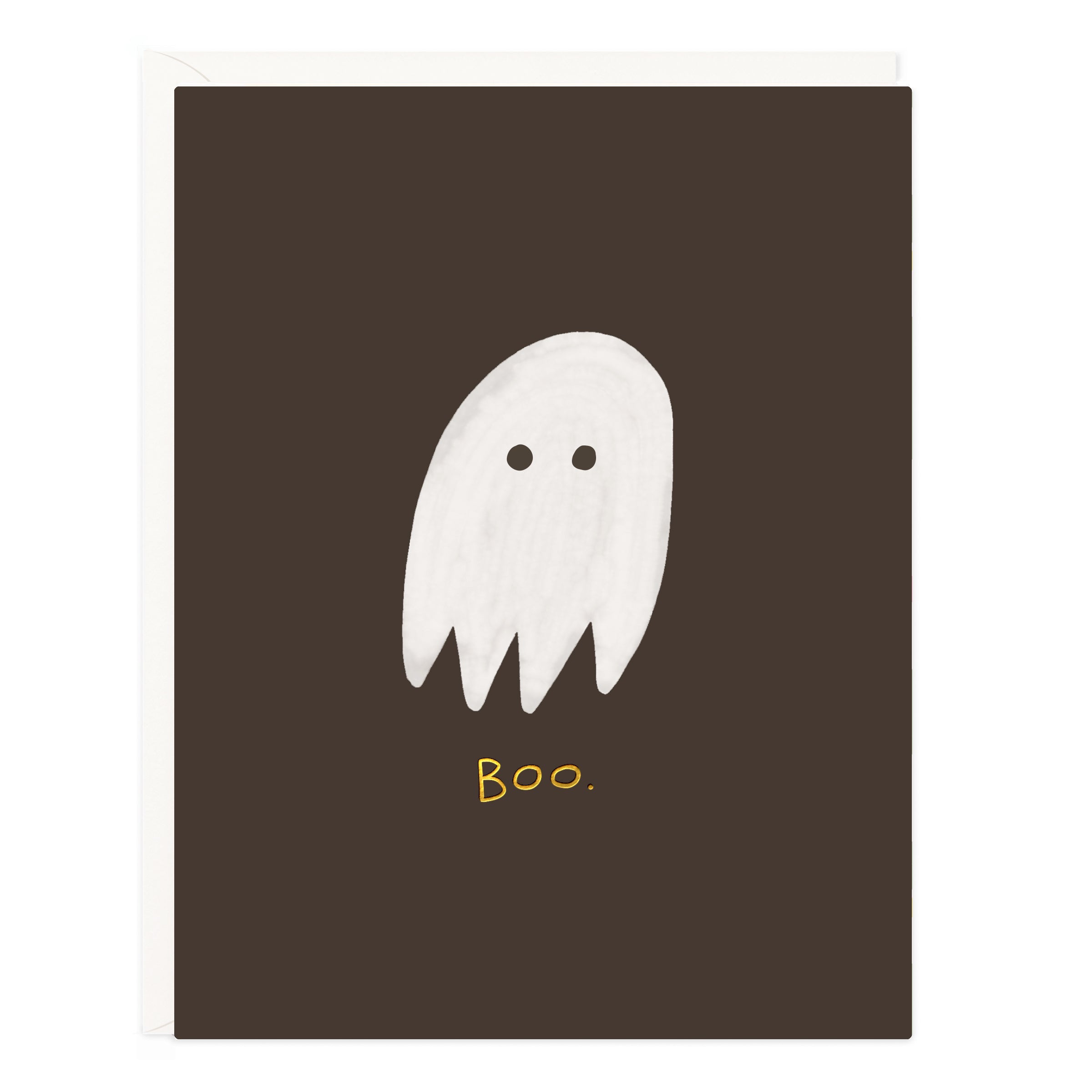 Boo Ghost Card. Ramona & Ruth