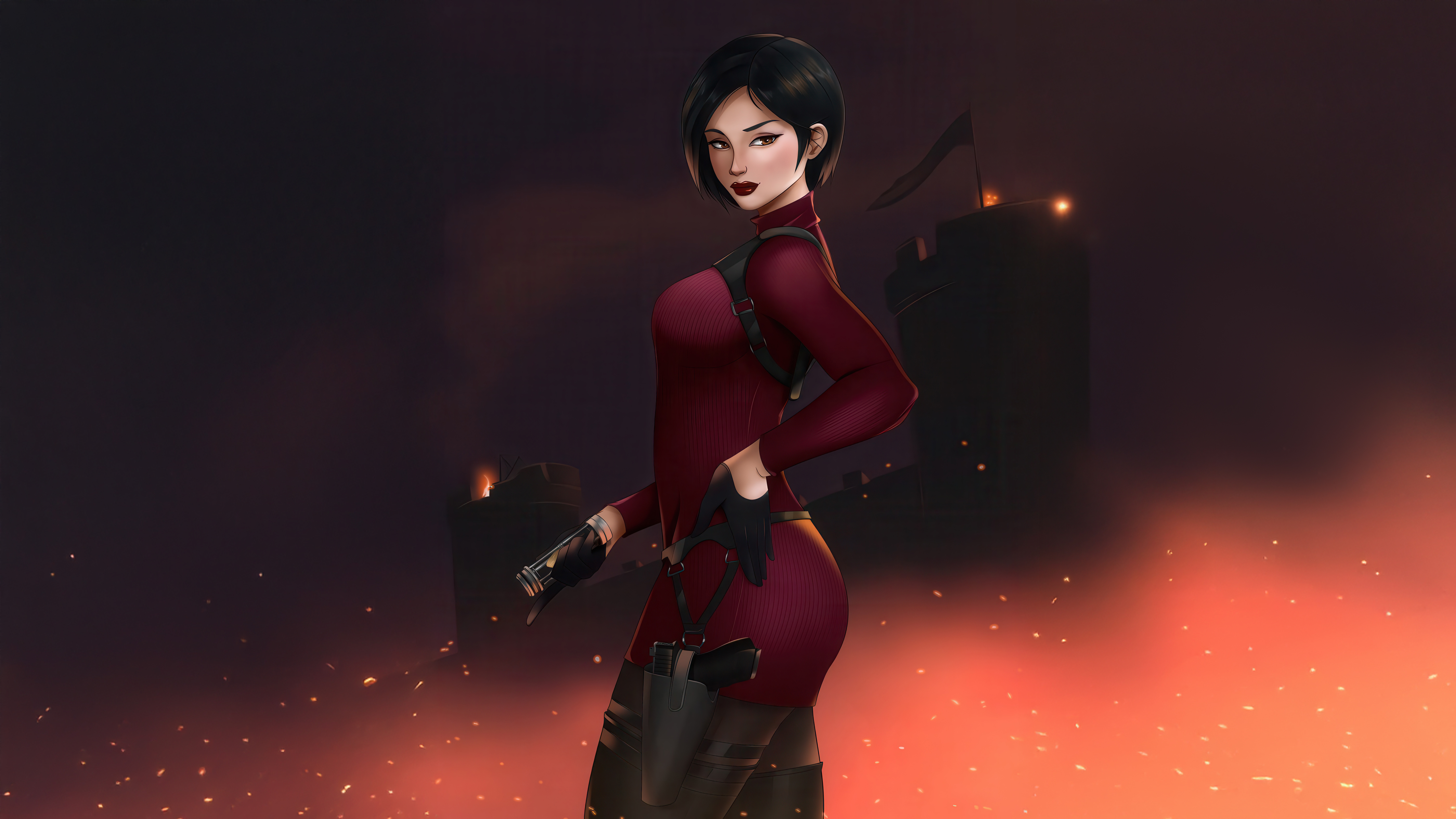 Ada Wong In Resident Evil Wallpaper, HD Games Wallpaper, 4k Wallpaper, Image , Background, Photos and Picture