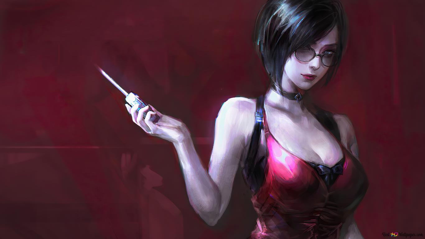 Ada Wong Evil 2 Remake [Video Game] 4K wallpaper download