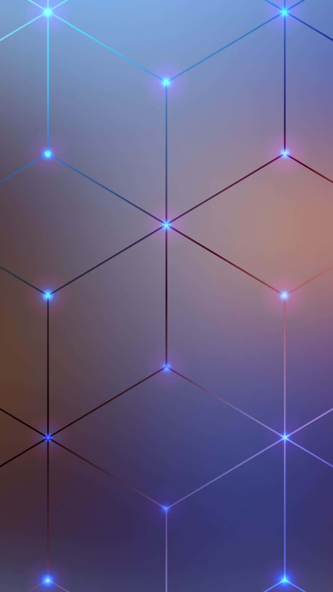 Download Keep up with the latest trends with this Geometric iPhone Wallpaper