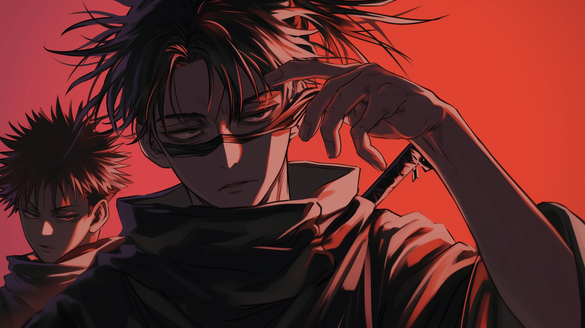 Choso in Red: Jujutsu Kaisen HD Wallpaper