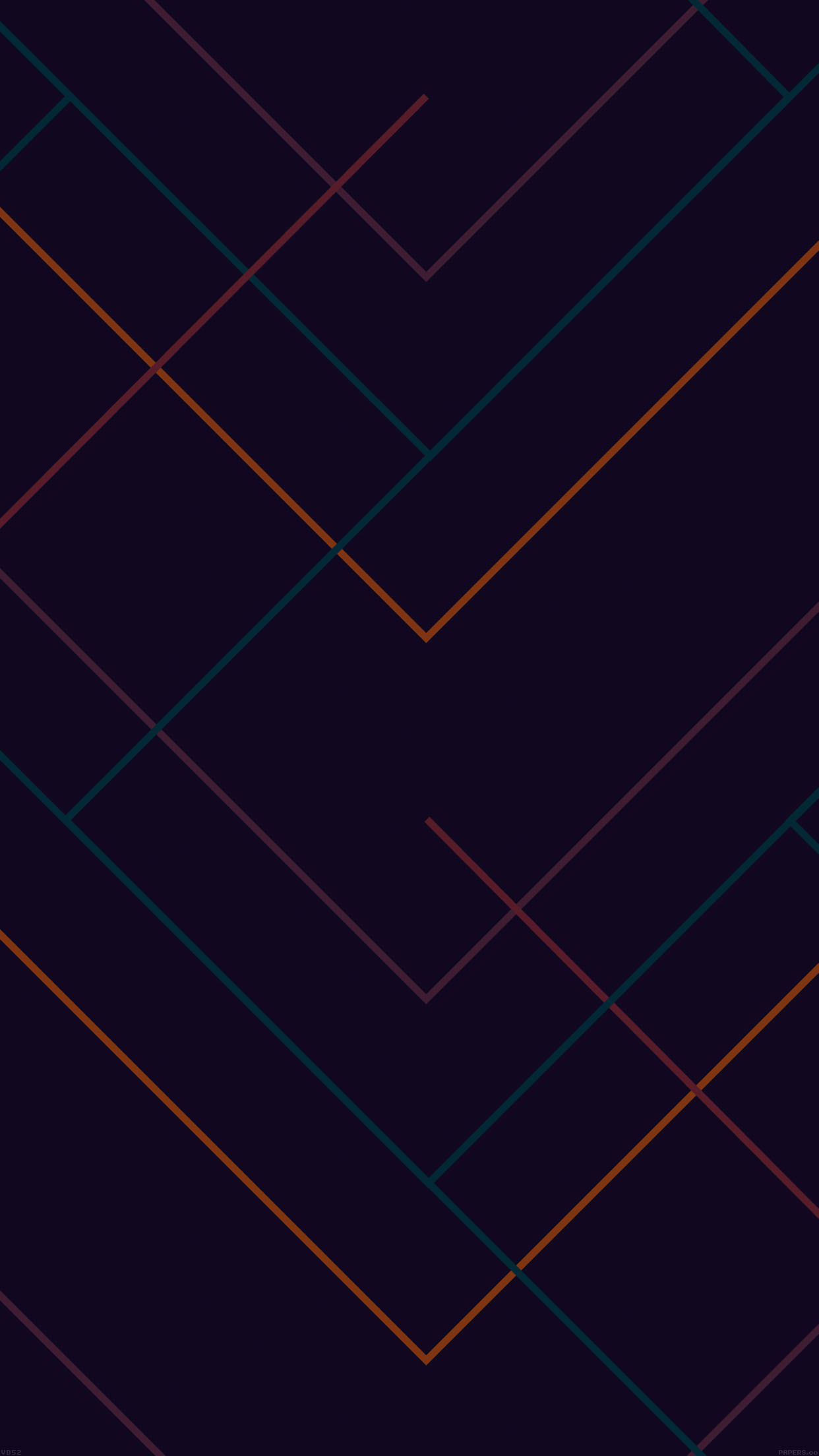 iPhoneXpapers dark geometric line pattern
