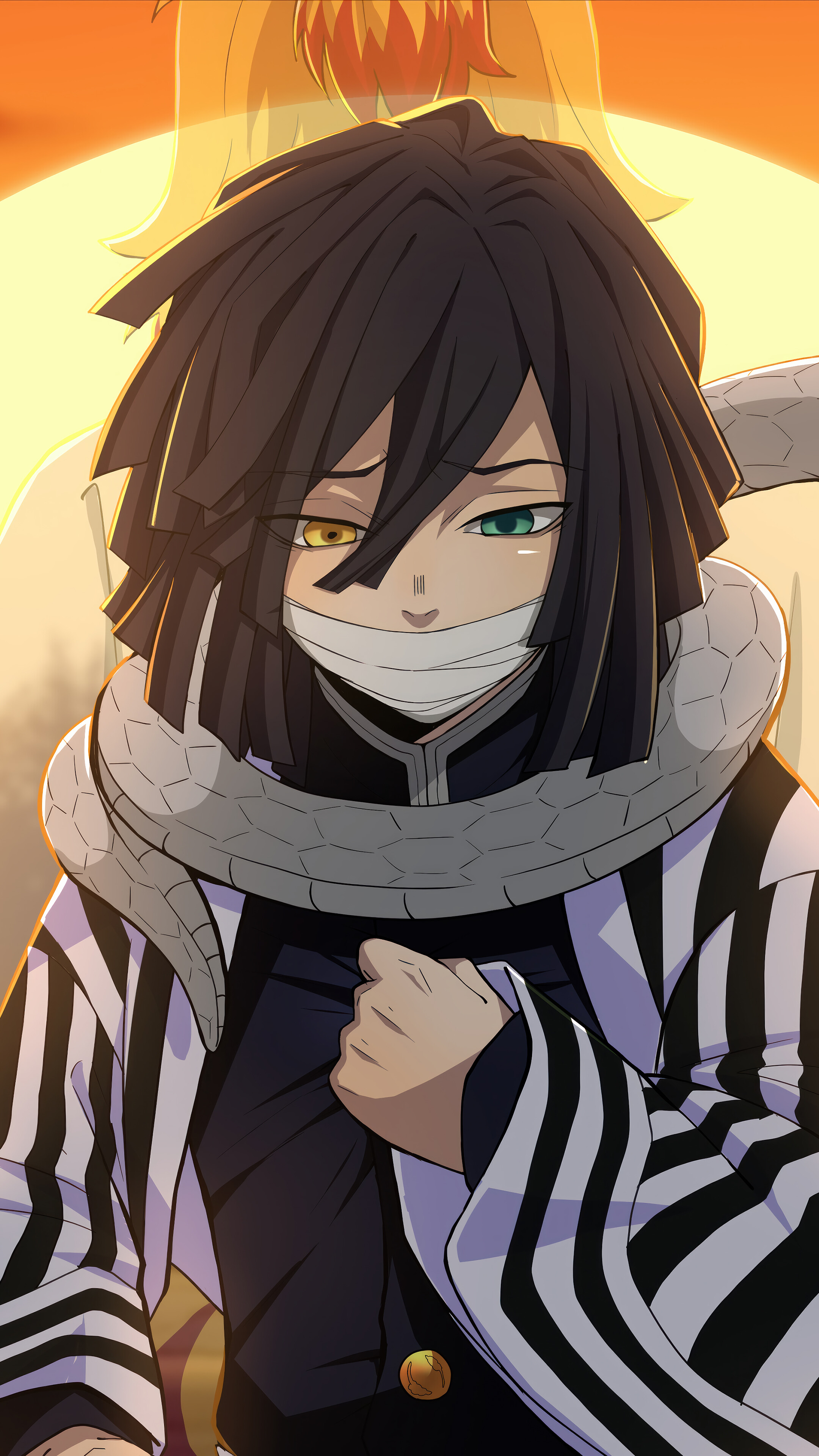 Obanai Iguro Demon Slayer: Kimetsu no Yaiba Wallpaper 4K 8K HD PC a