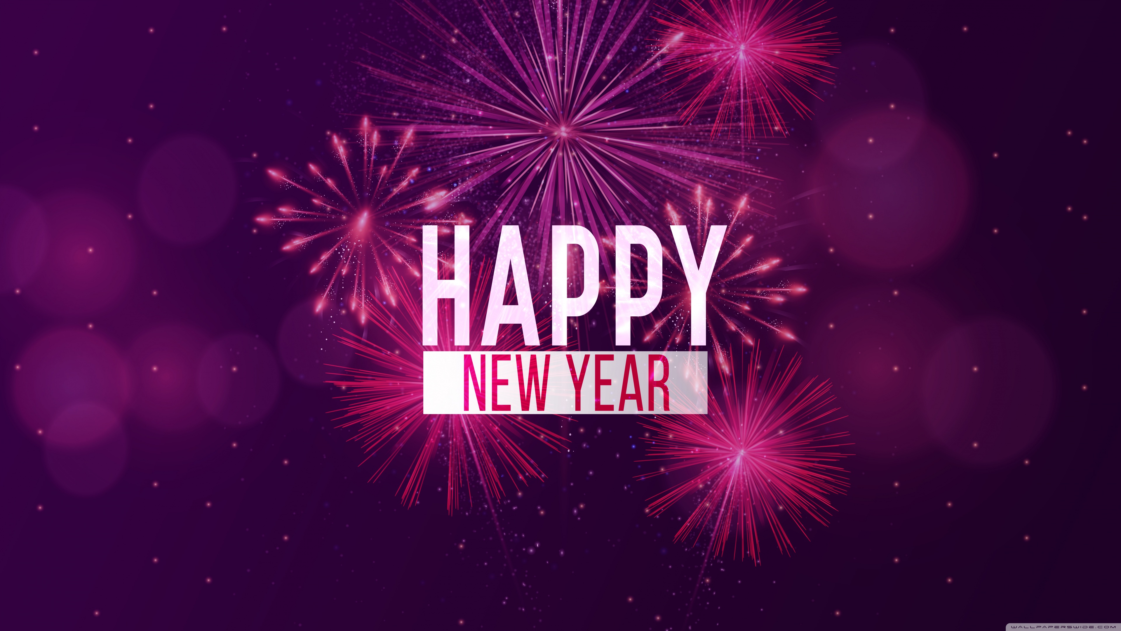 New Year 2017 4K UHD Wallpaper for UltraHD Desktop and TV, Widescreen and UltraWide Display, Dual and Triple Monitor, Smartphone and Tablet Devices