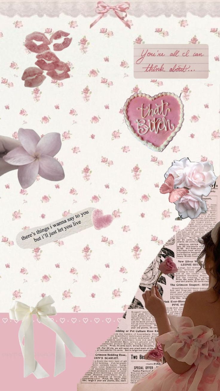 wallpaper ver. // decided to try coquette