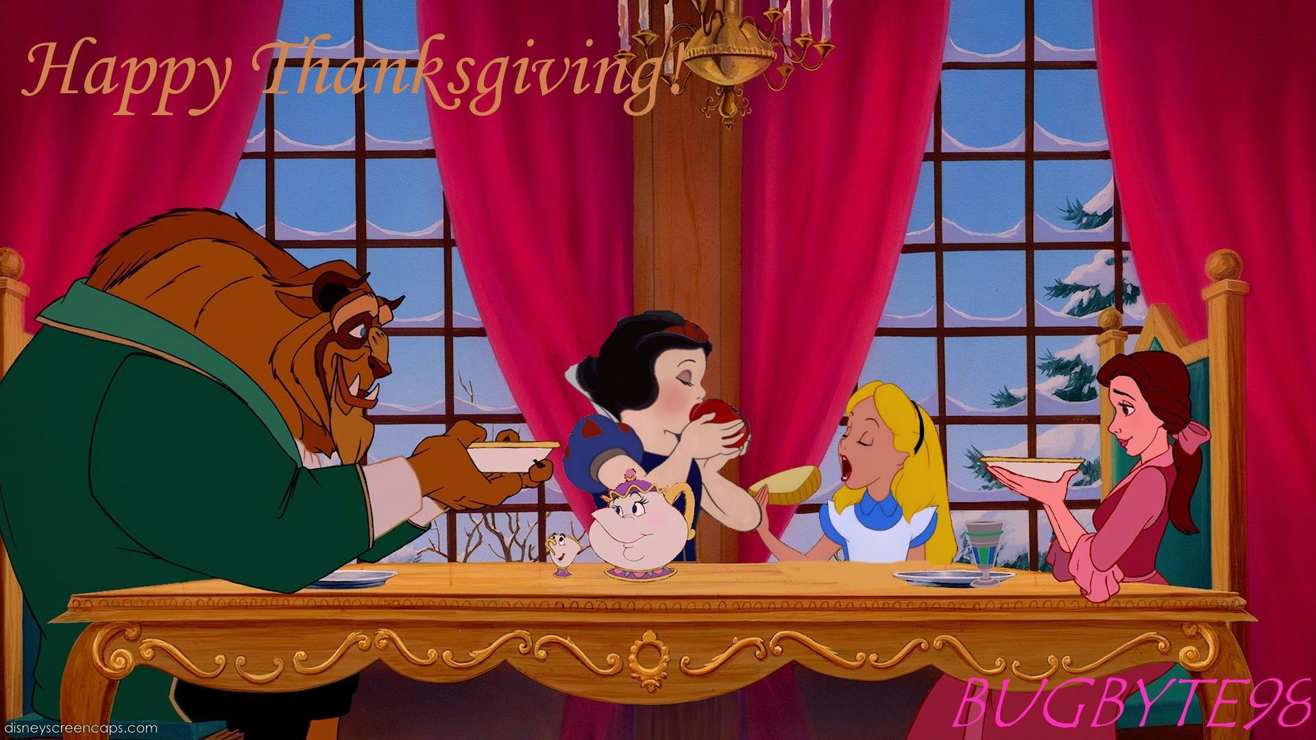 Disney Thanksgiving Desktop Wallpaper