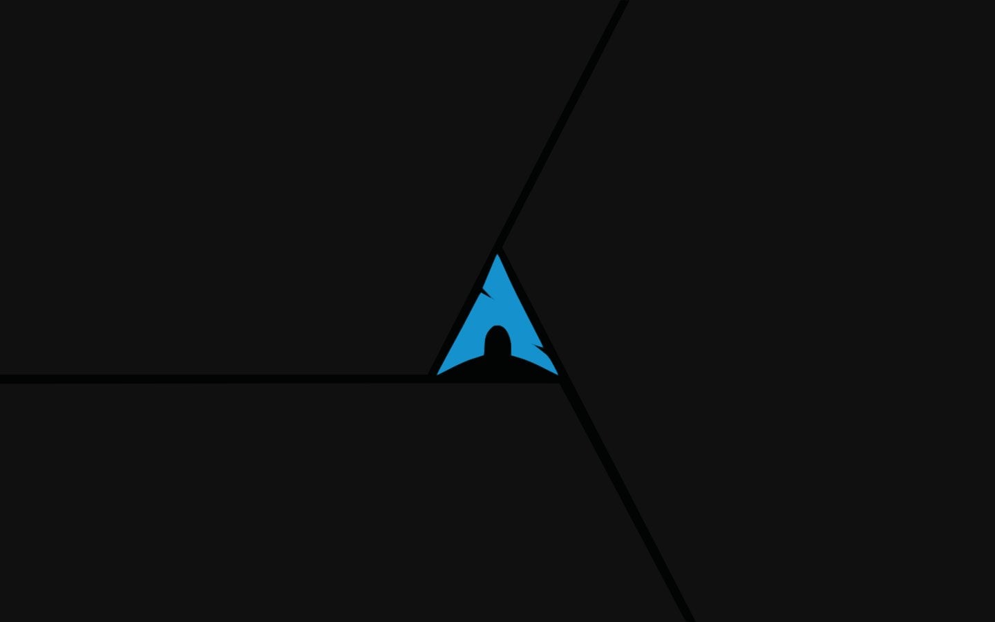 1440x900 16:10 I've Been Making Some Simplistic Arch Linux Wallpaper, What Do You Guys Think?