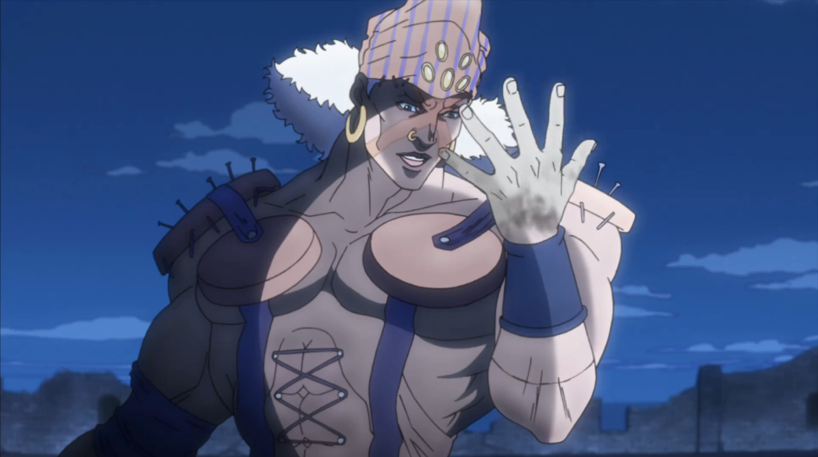 Flame Mode Esidisi (story arc). JoJo's Bizarre