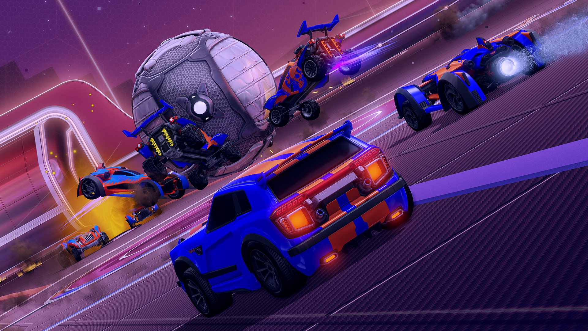 Head to the Boostfield Mall in Rocket League Season 20!