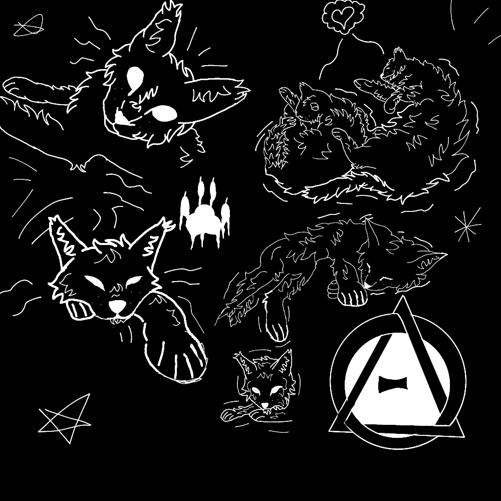 Therian cat wallpaper