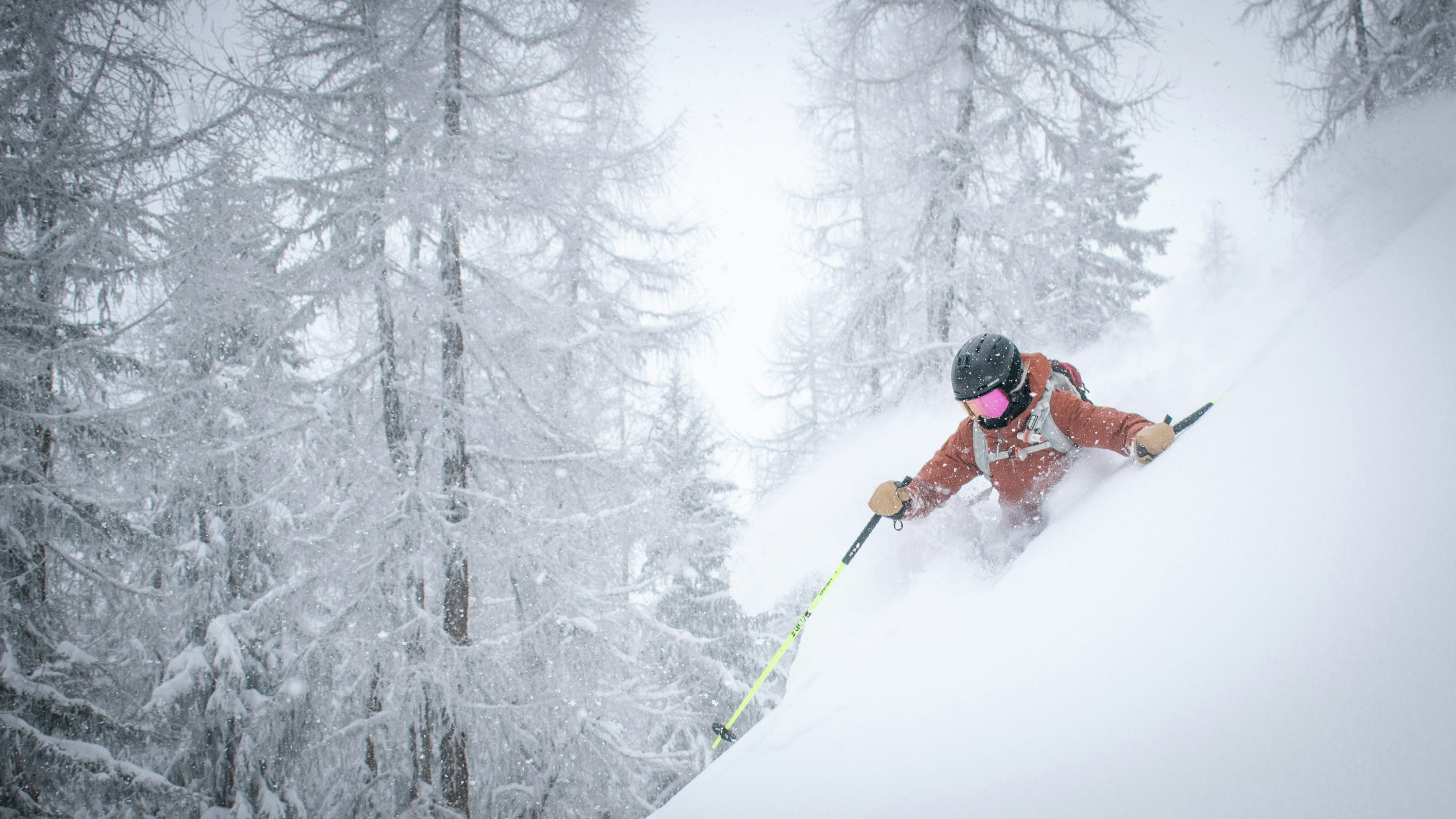 Backcountry Skiing Picture. Download Free Image