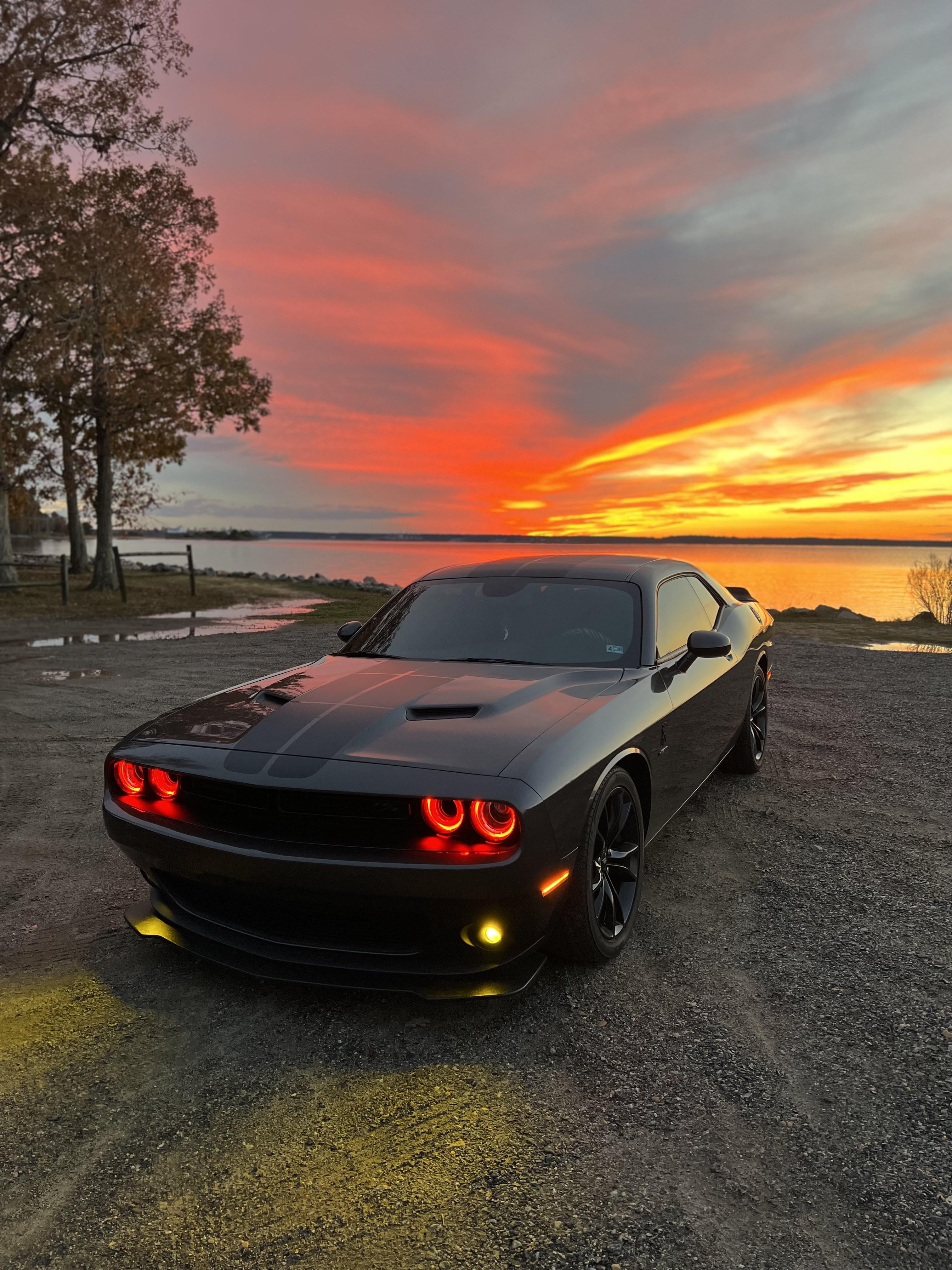 Sunsets are the best backdrop