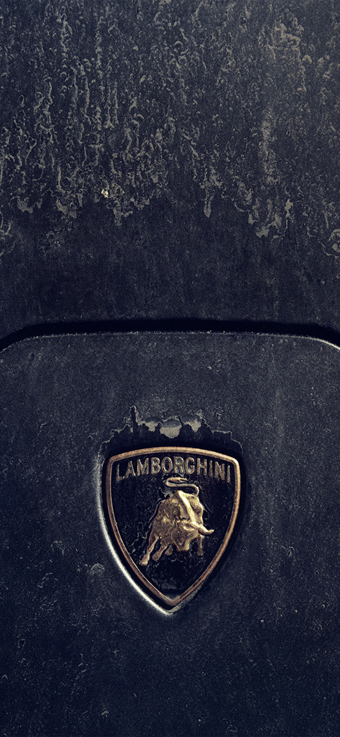 iPhone X wallpaper. lamborghini car logo art