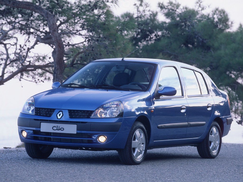All photo, interior and exterior Renault Symbol I Facelift Sedan 2002