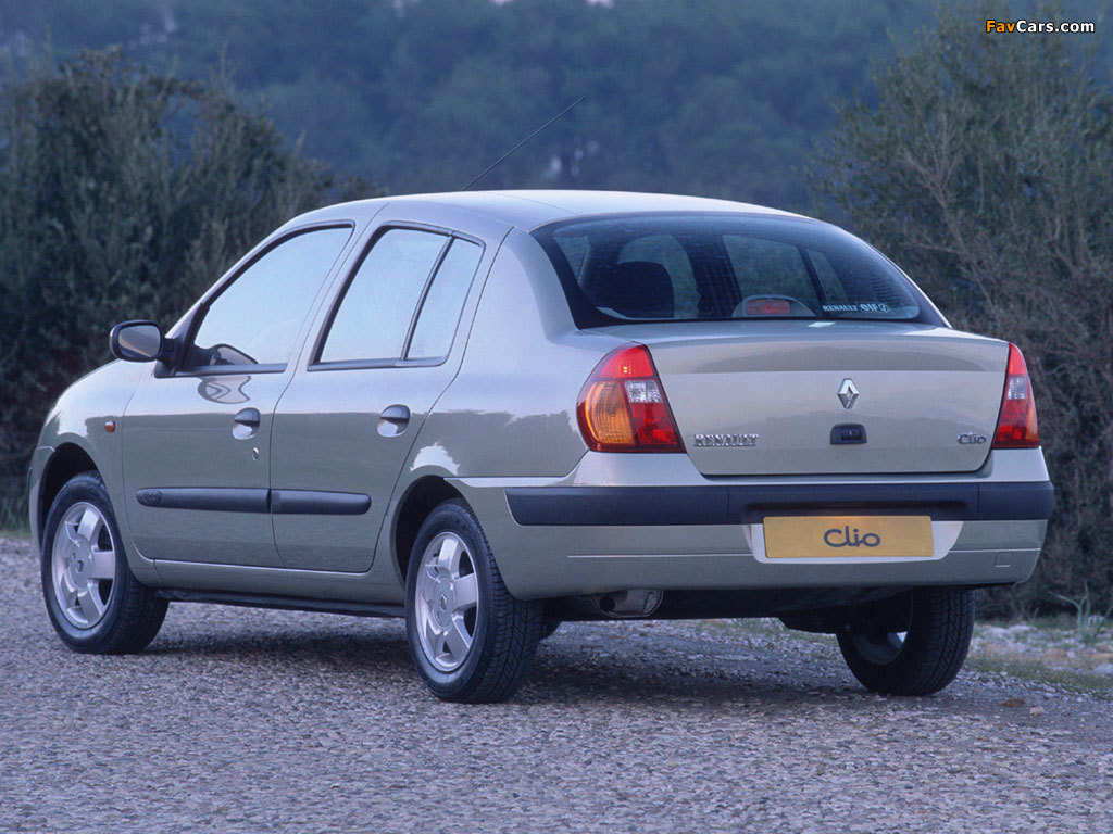 Renault Clio Symbol 2001–08 wallpaper (1024x768)