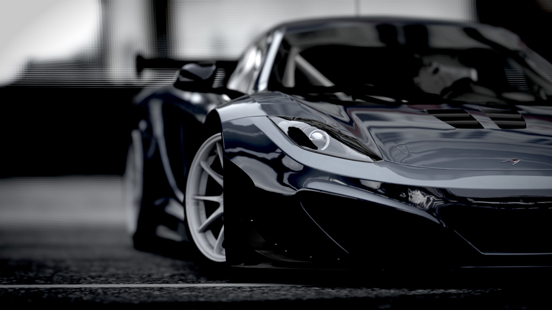 Mclaren P Car Race HD Desktop Wallpaper P1 Wallpaper Black Wallpaper & Background Download
