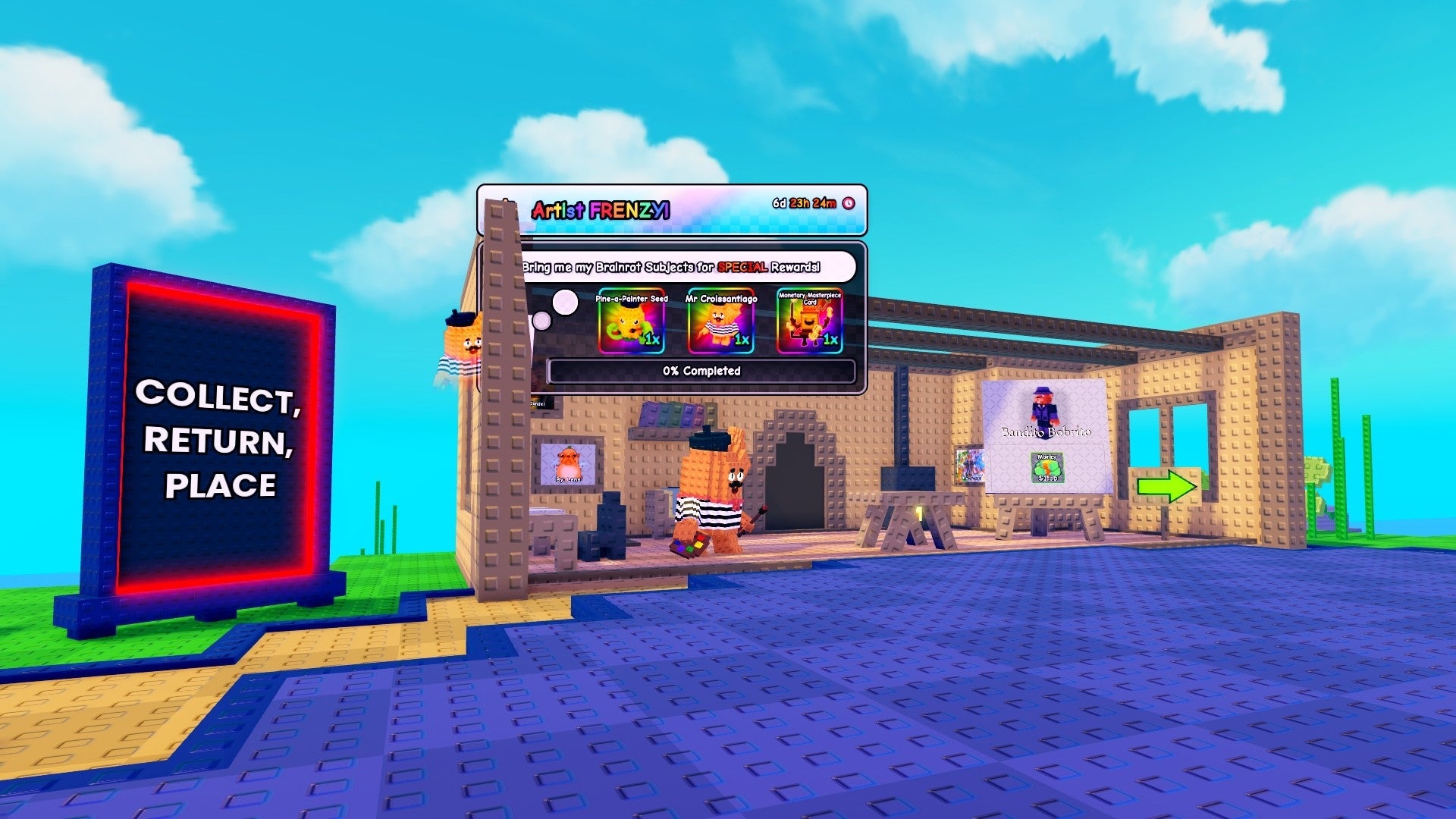 Artist Frenzy Event Vs Brainrots Guide