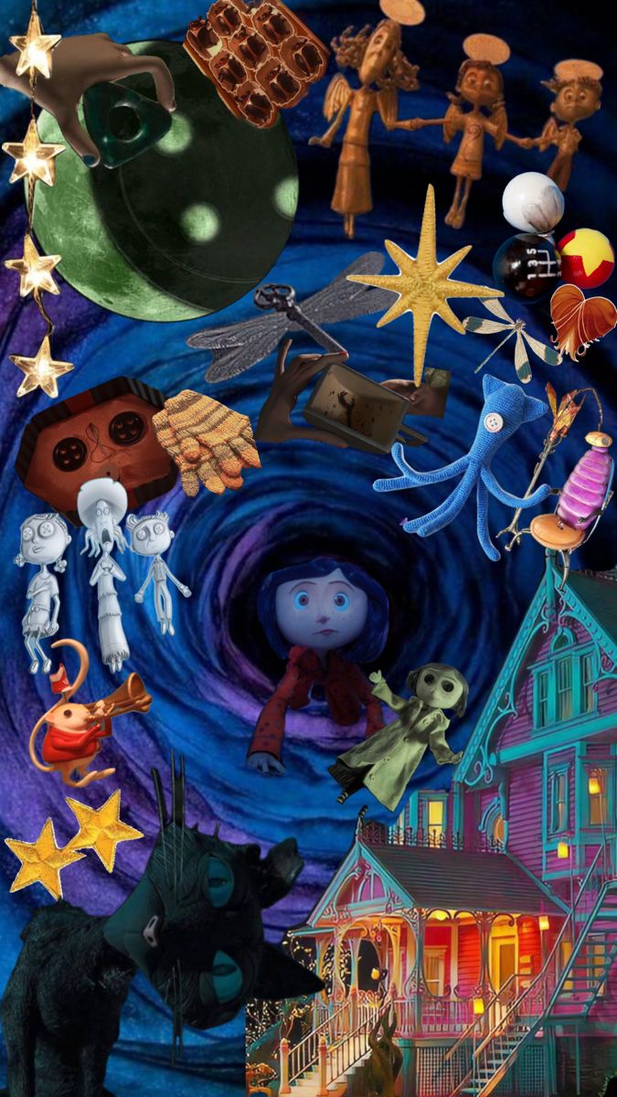coraline. Halloween wallpaper cute, Coraline and wybie, Coraline movie