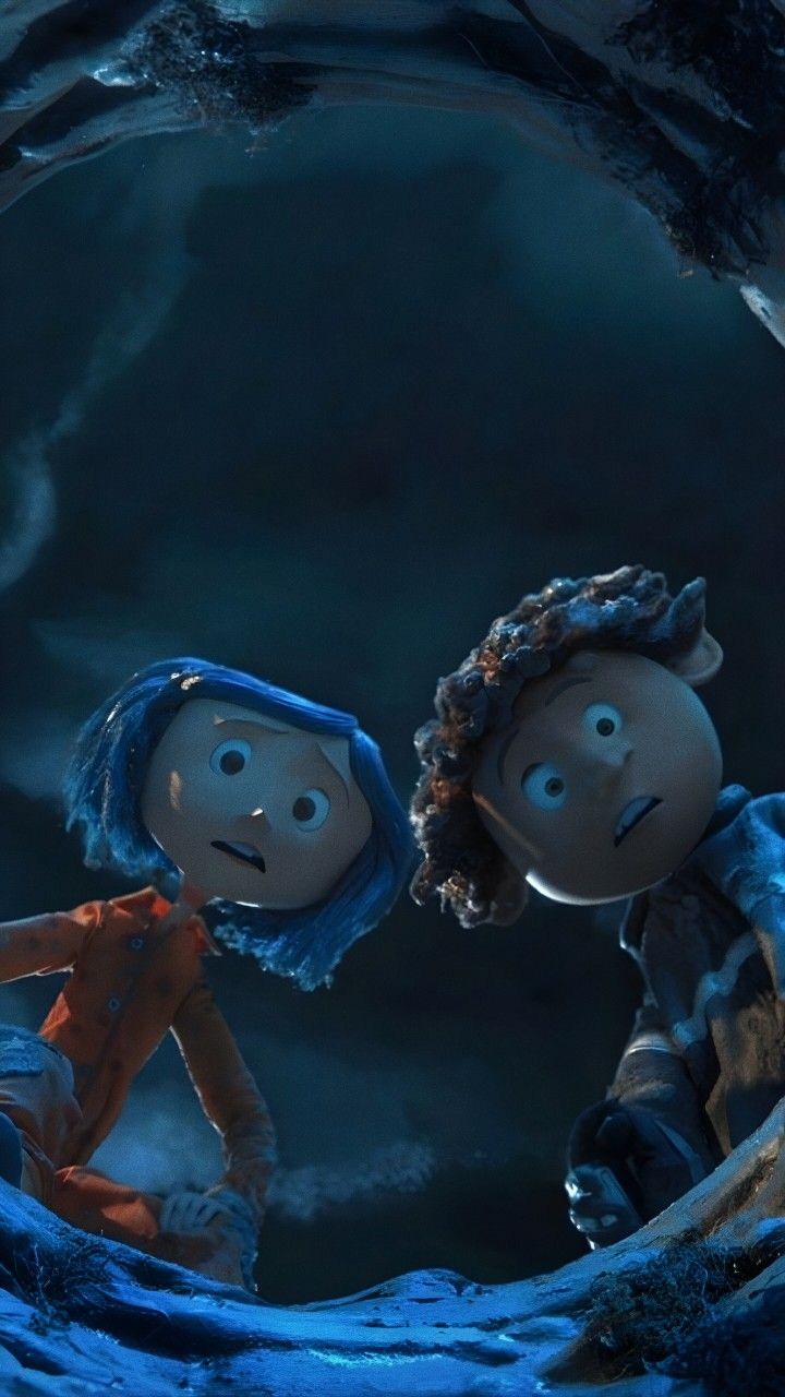 SERIES & PELÍCULAS. Coraline and wybie, Coraline aesthetic, Halloween wallpaper background
