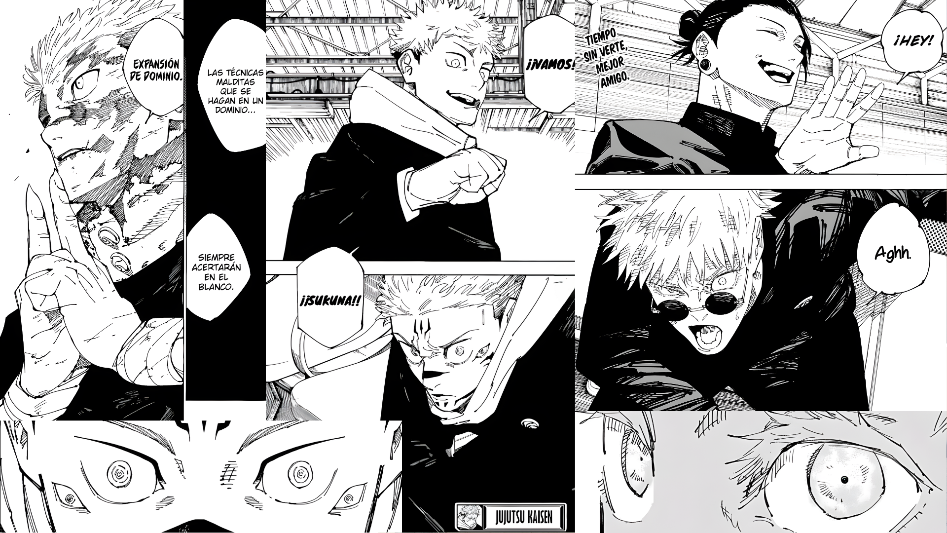 Jujutsu Kaisen Wallpaper Collage Manga 264