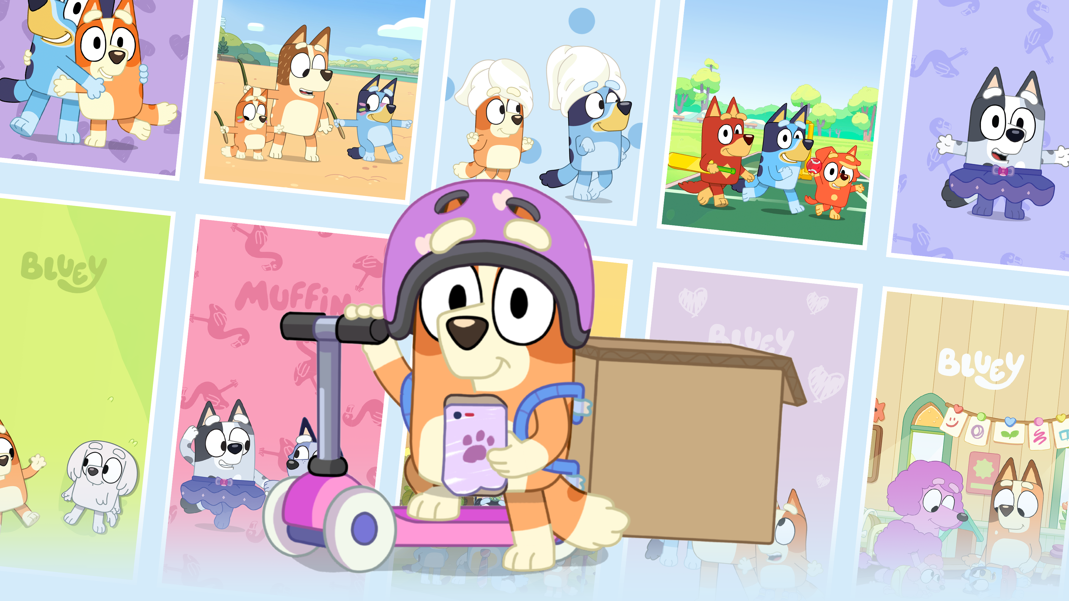 Download Bluey Phone Wallpaper. For Tablet, Mobile, Desktop