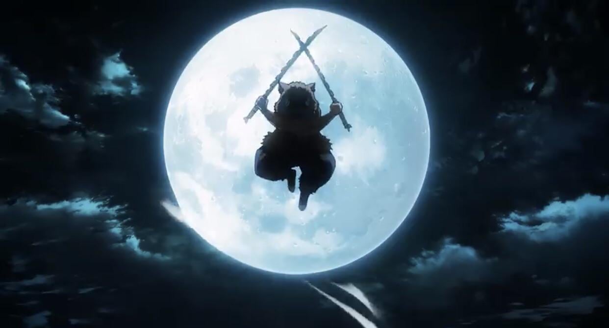 Inosuke moon scene?