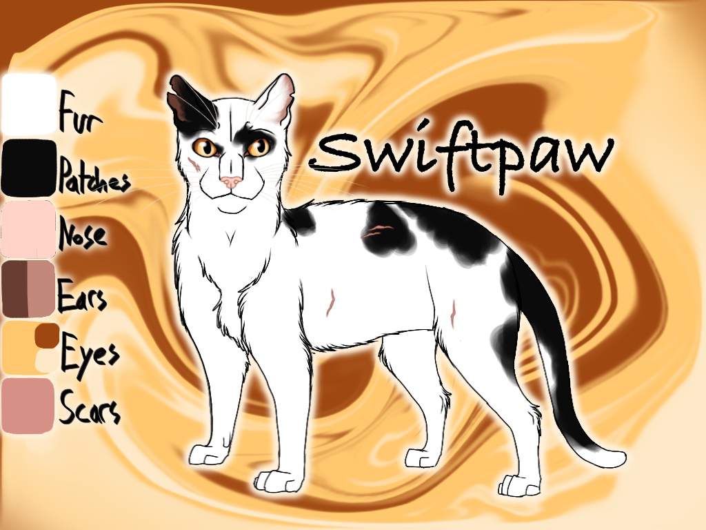 Swiftpaw Reference Sheet