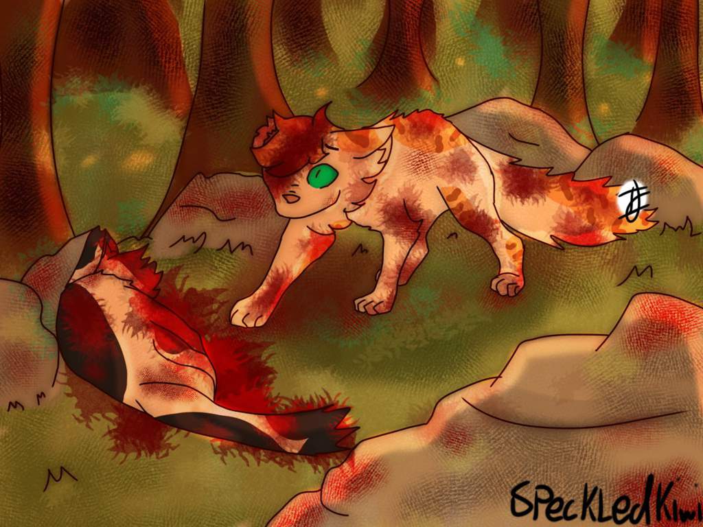Swiftpaw's Death, Brightheart's Scars