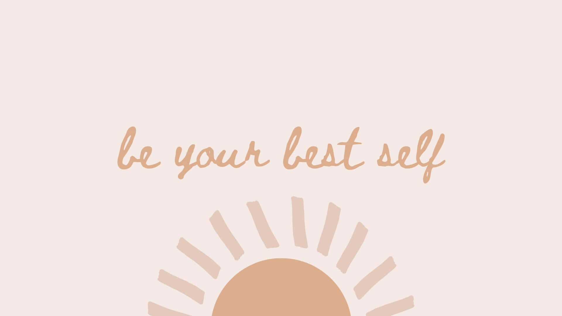 Download Minimalist Boho Inspirational Quote Desktop Wallpaper