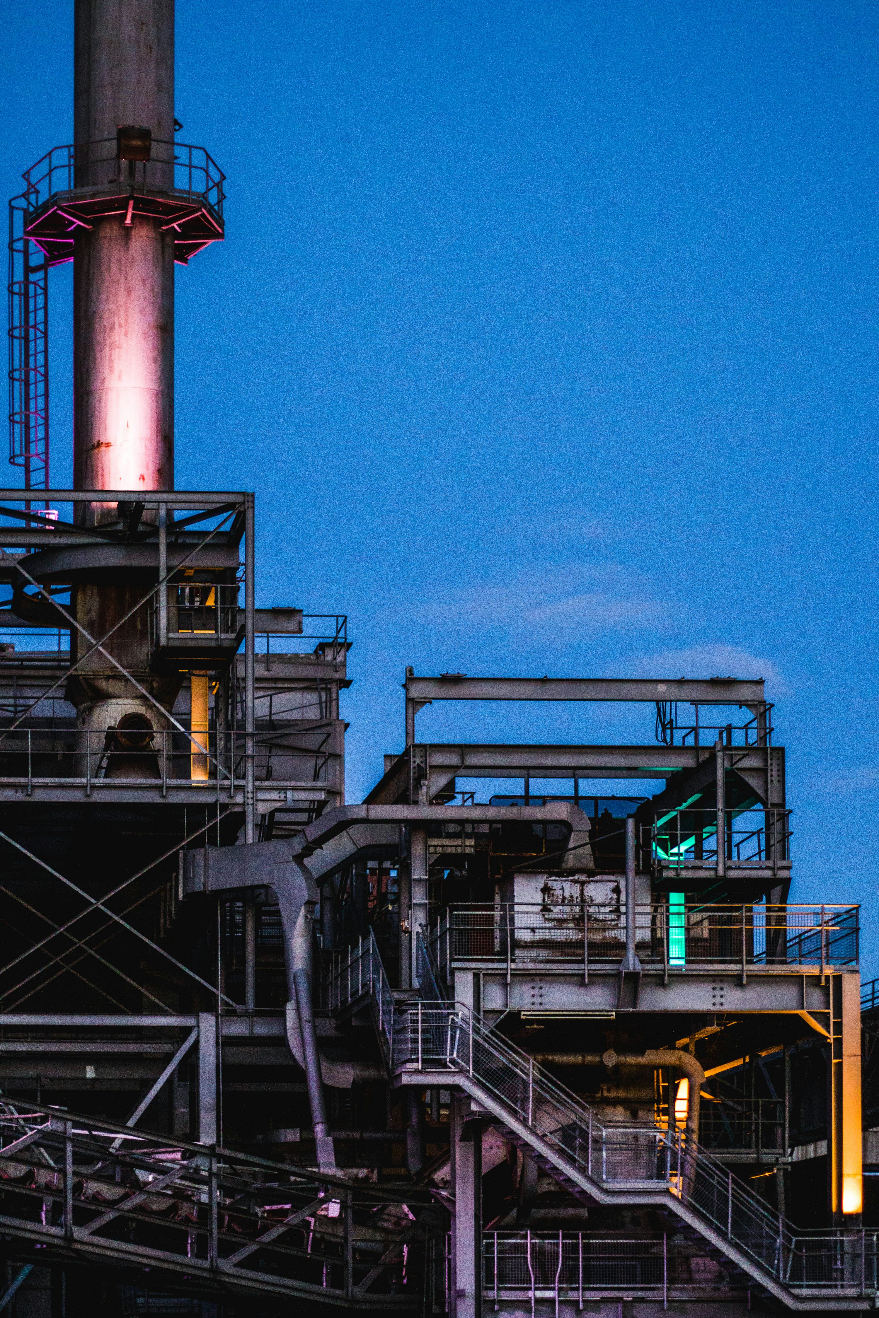 Steel Factory Picture. Download Free Image