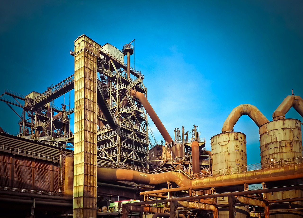 Free Blast Furnace & Industry Image
